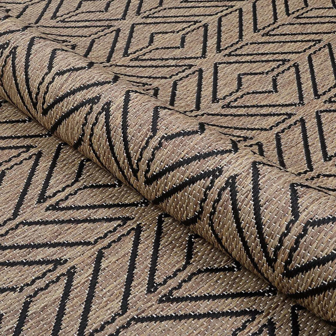 Dream Decor Rugs Pergola Herringbone Indoor Outdoor Area Rug