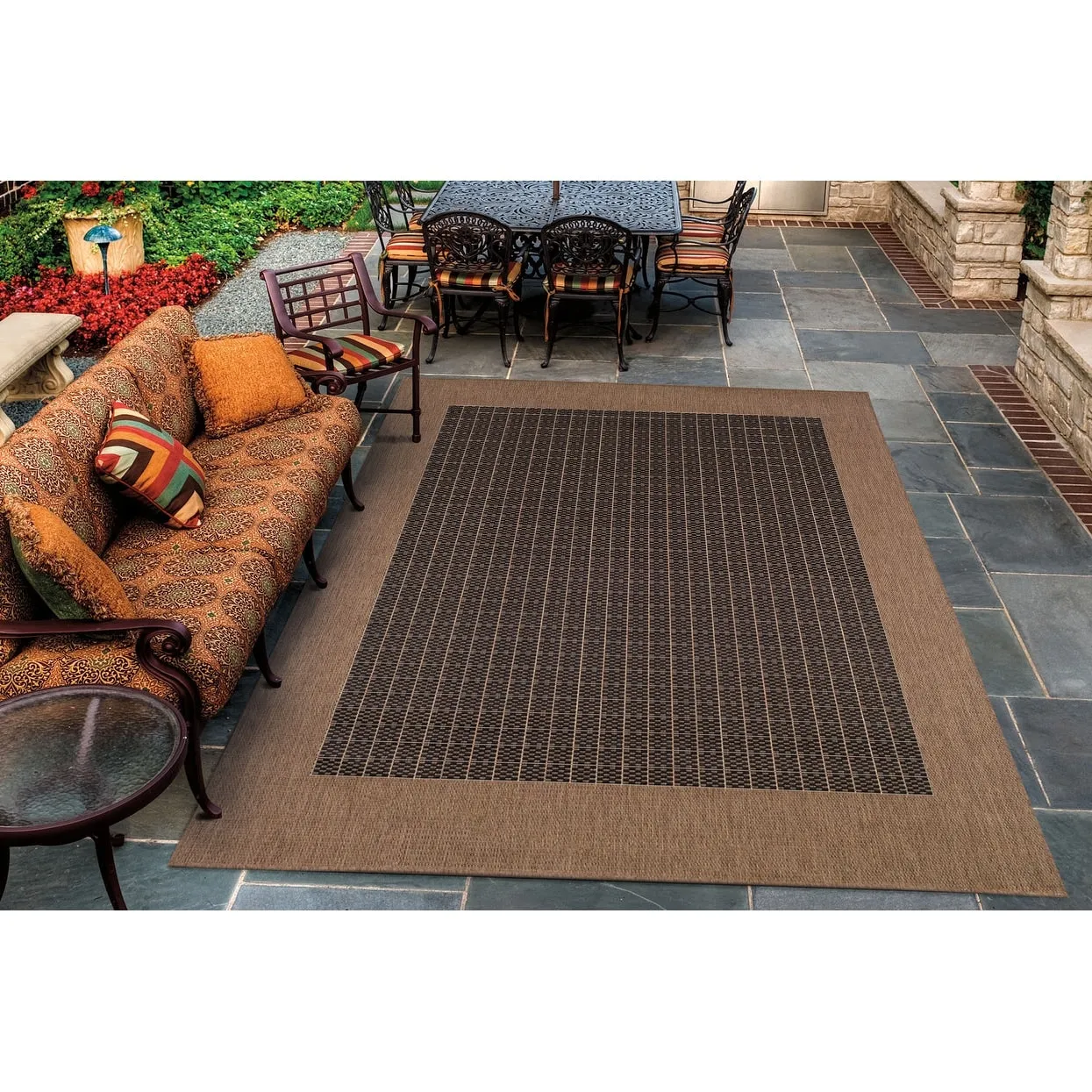 Dream Decor Rugs Pergola Quad Indoor Outdoor Area Rug