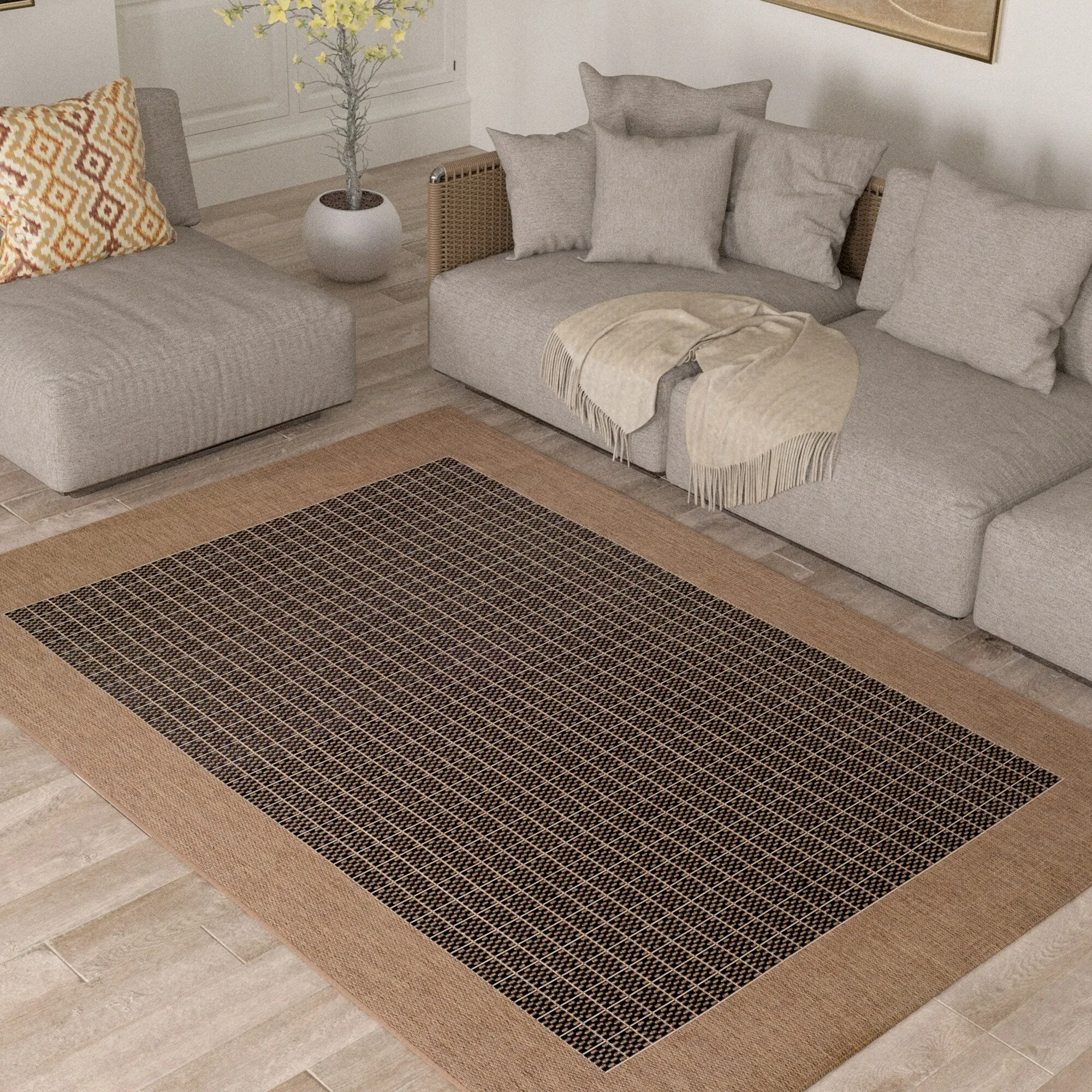 Dream Decor Rugs Pergola Quad Indoor Outdoor Area Rug