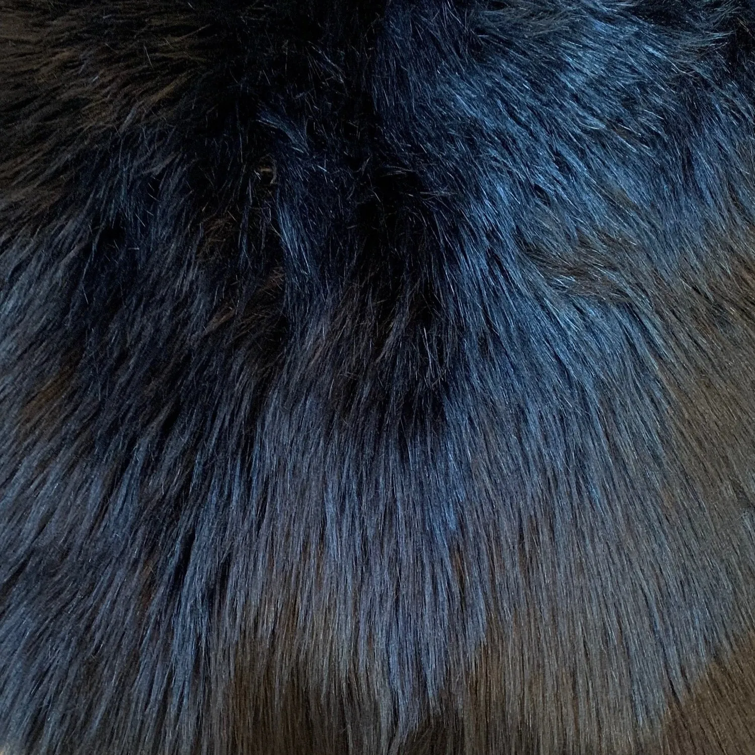 Dynasty Bear Shape Natural Luxury Long Wool Sheepskin Shag Rug
