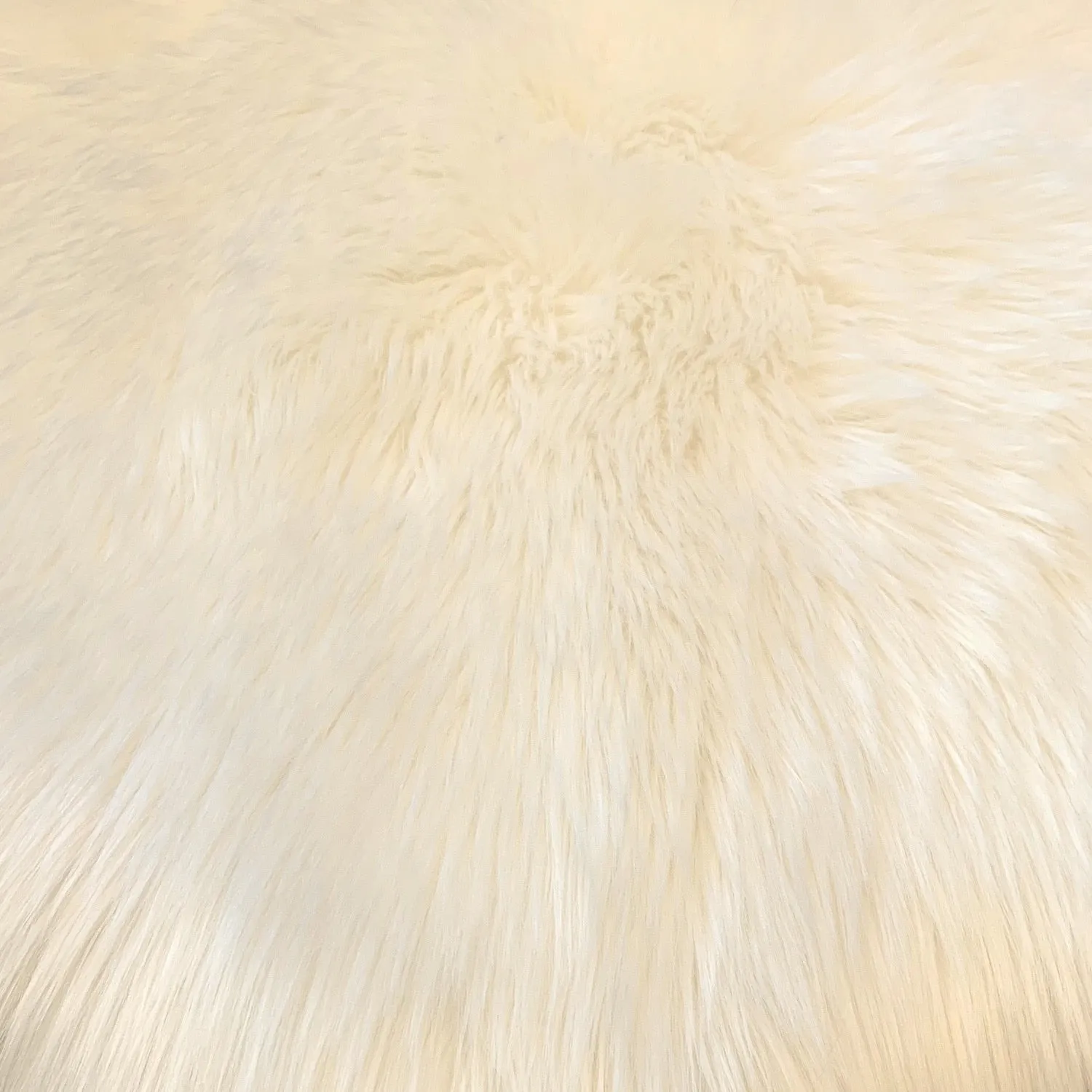 Dynasty Natural 4-Pelt Luxury Long Wool Sheepskin Shag Rug - 3'6 x 5'6