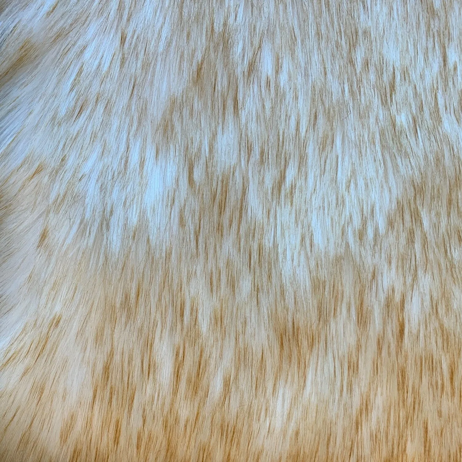 Dynasty Natural 4-Pelt Luxury Long Wool Sheepskin Shag Rug - 3'6 x 5'6