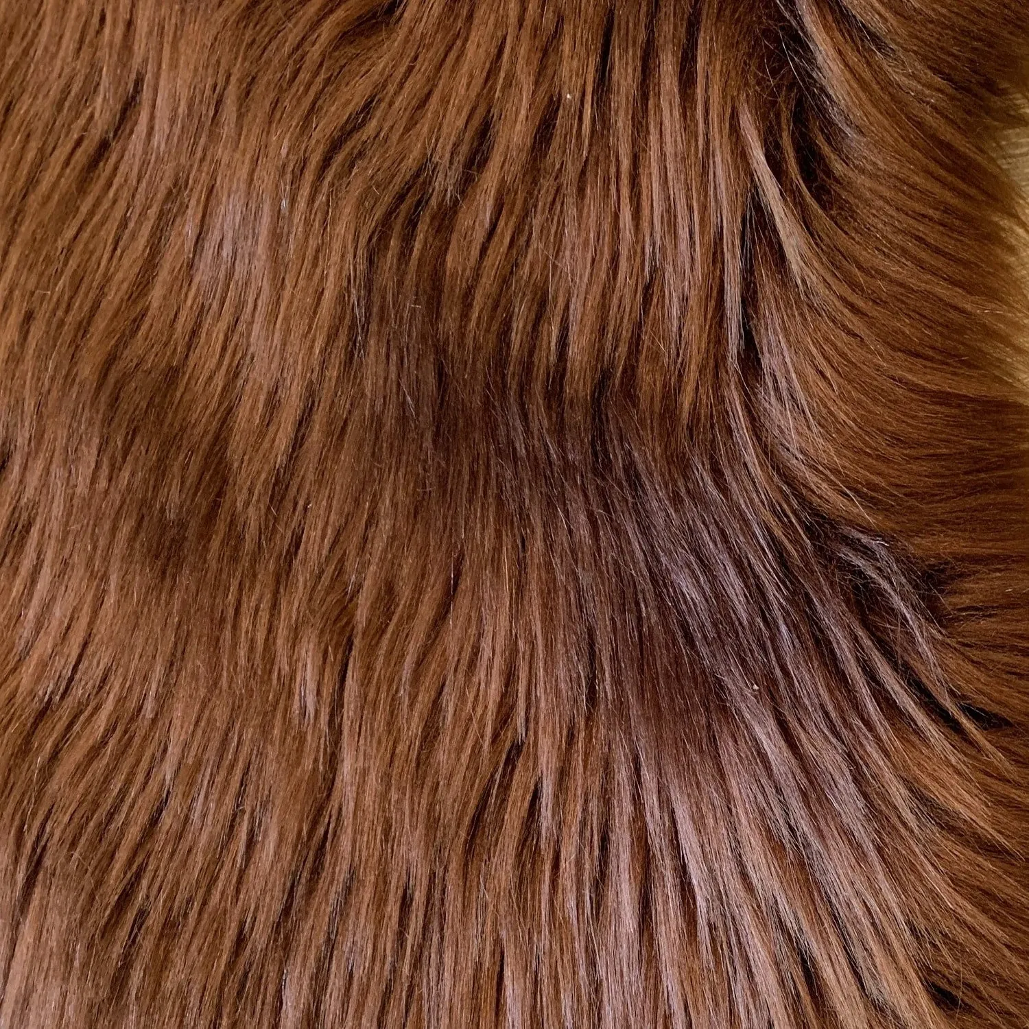 Dynasty Natural 4-Pelt Luxury Long Wool Sheepskin Shag Rug - 3'6 x 5'6