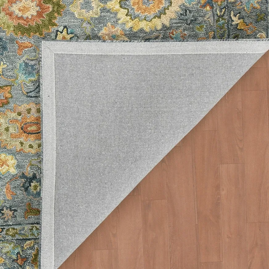Empress Gray Traditional Hand-Hooked Area Rug 2' x 3'