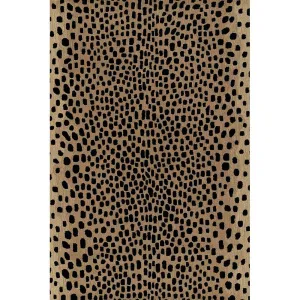 Erin Gates by Momeni Woodland Cheetah Beige Hand Tufted Wool Area Rug