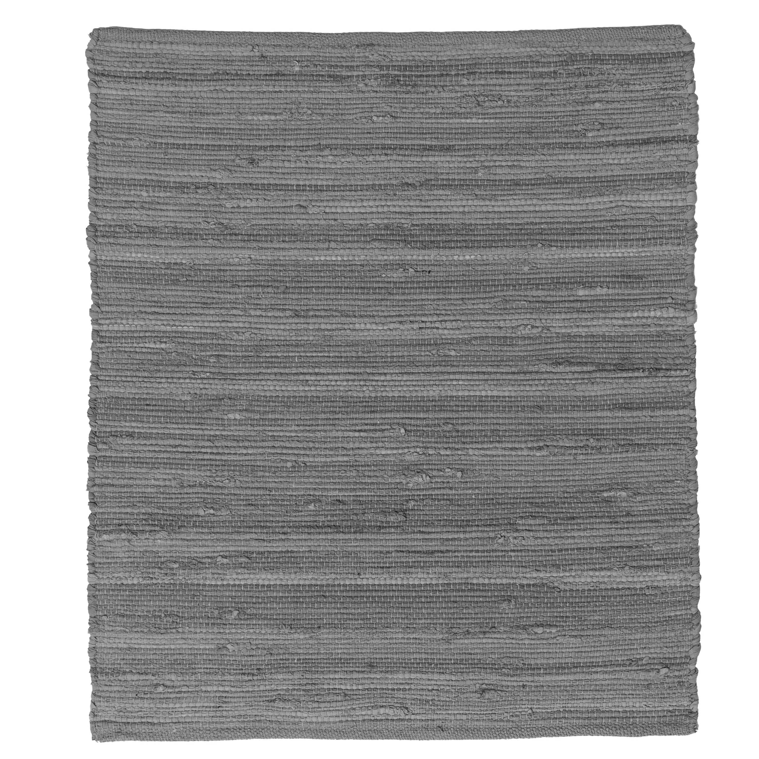 Fabstyles Solid Cotton Handmade Area Rag Rug Living Room. Hallway