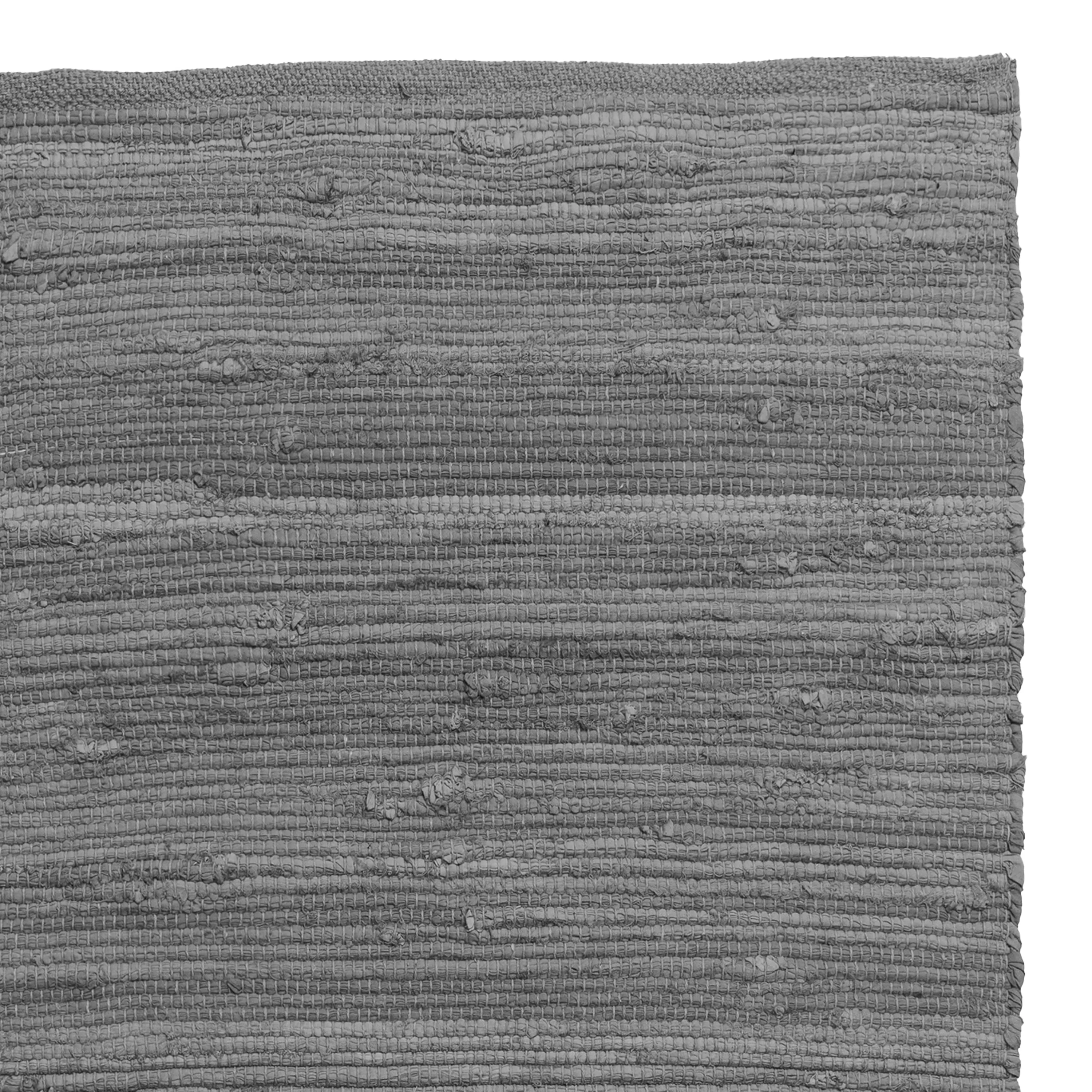 Fabstyles Solid Cotton Handmade Area Rag Rug Living Room. Hallway