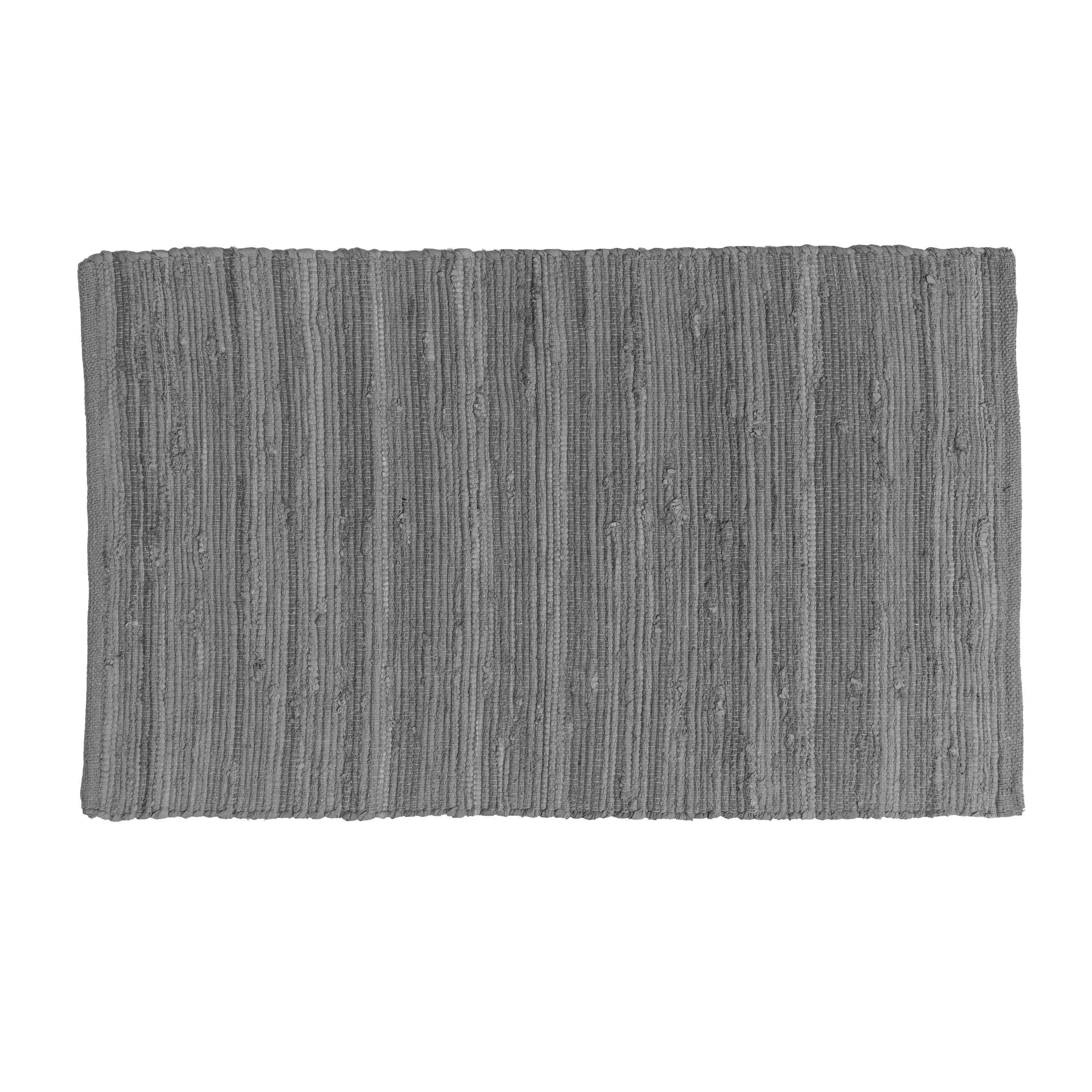 Fabstyles Solid Cotton Handmade Area Rag Rug Living Room. Hallway