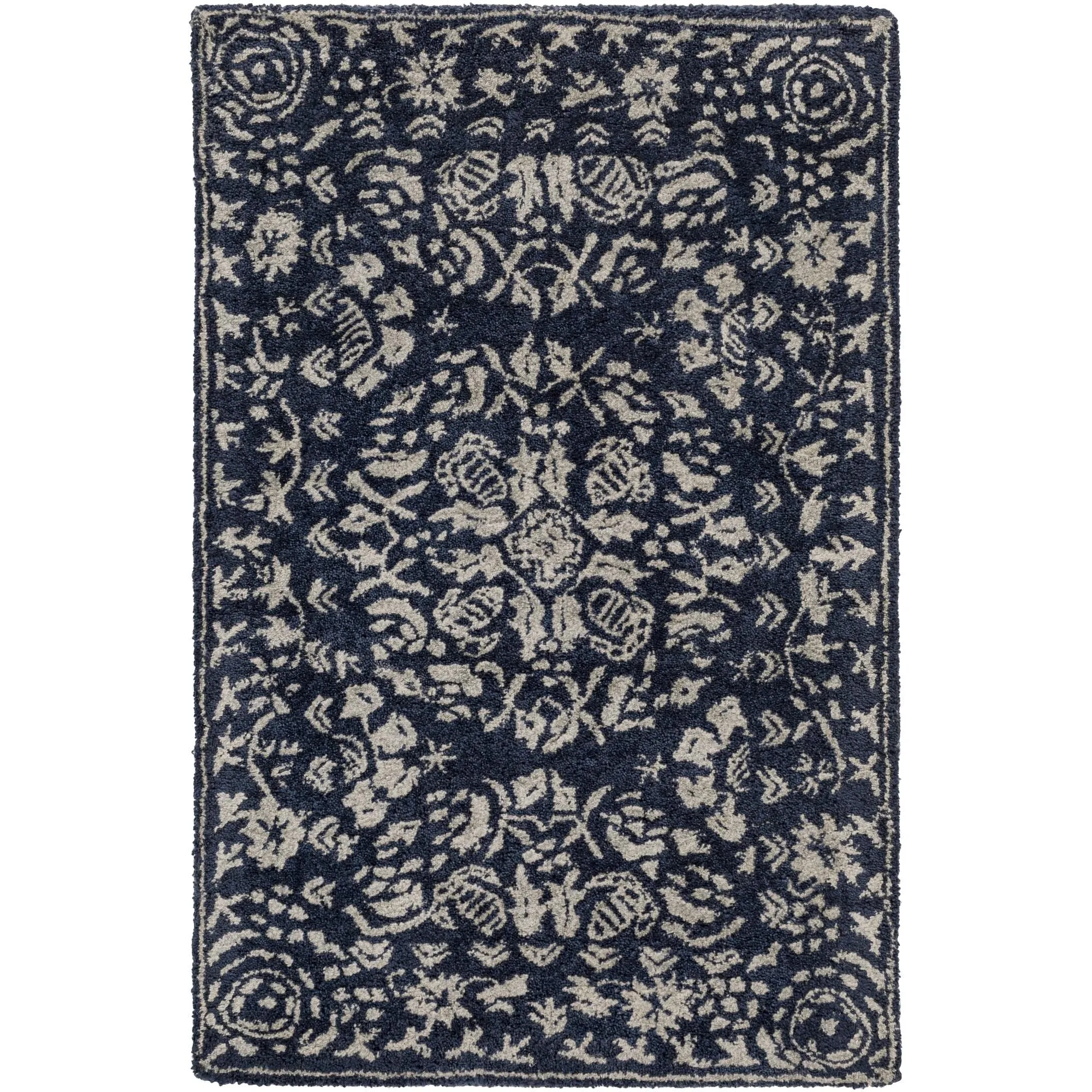 Faye Hollow Hopkinson Hand-tufted New Zealand Wool Area Rug