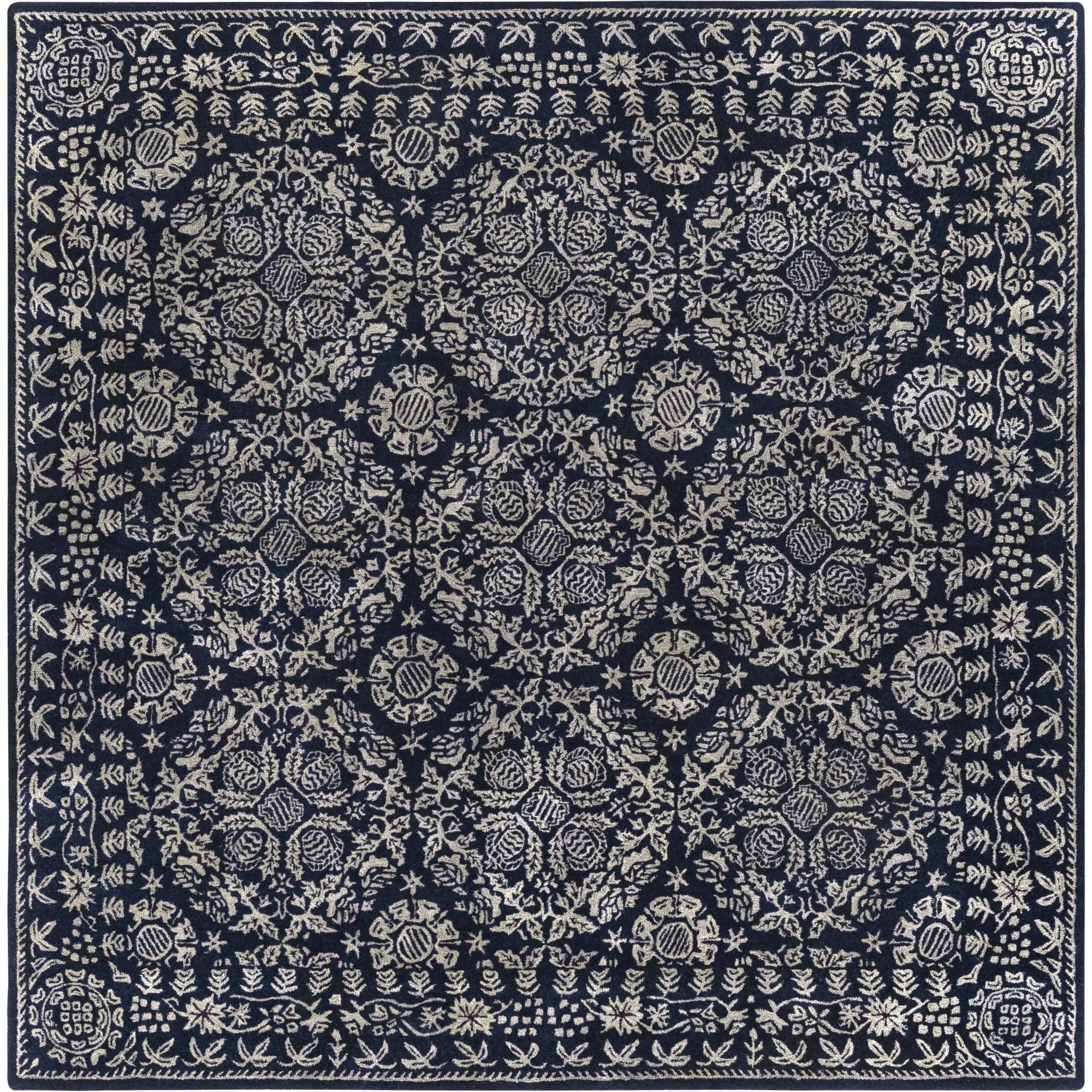 Faye Hollow Hopkinson Hand-tufted New Zealand Wool Area Rug