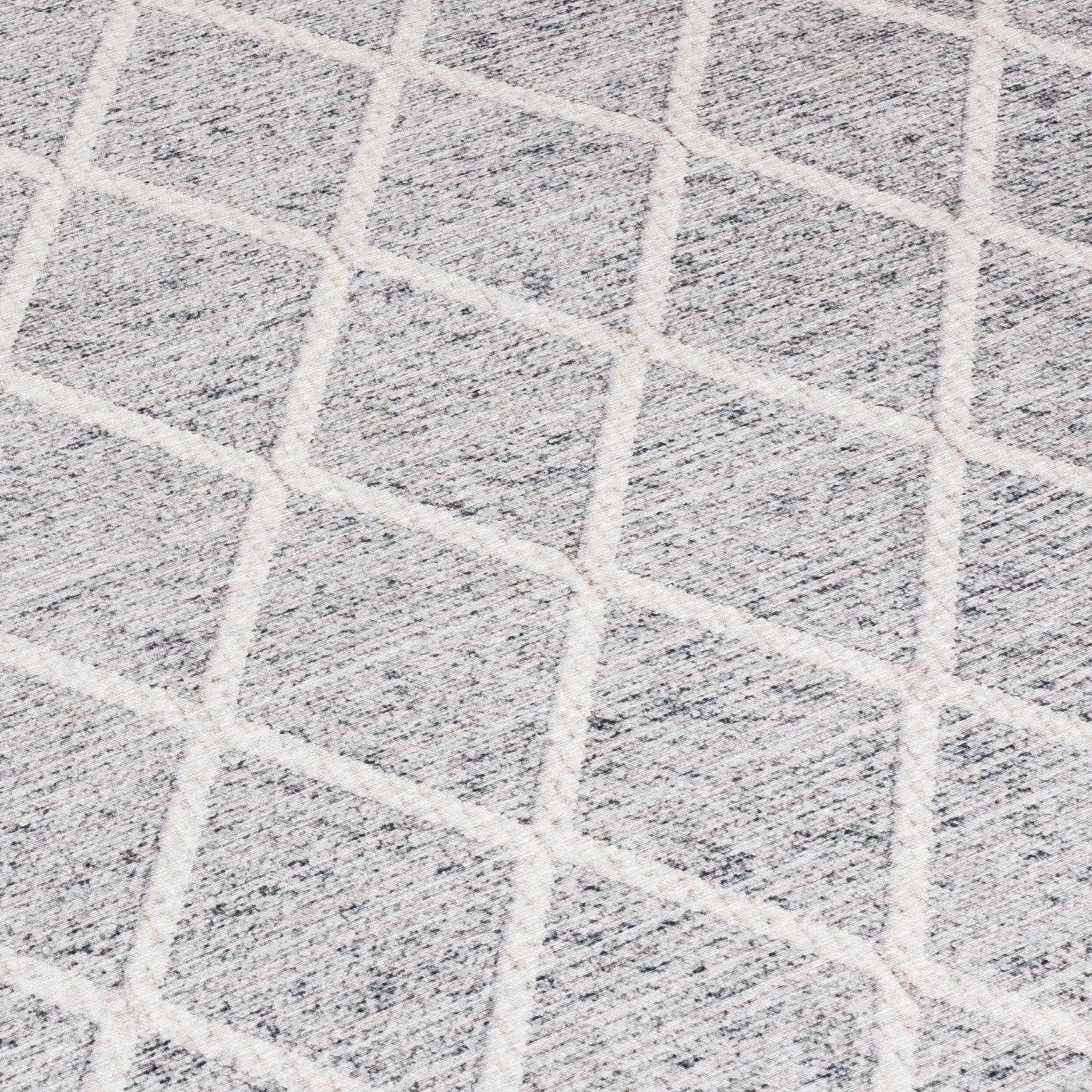 FH Home Machine Washable Area Rug - Stain Resistant Non-Shed Eco-Friendly