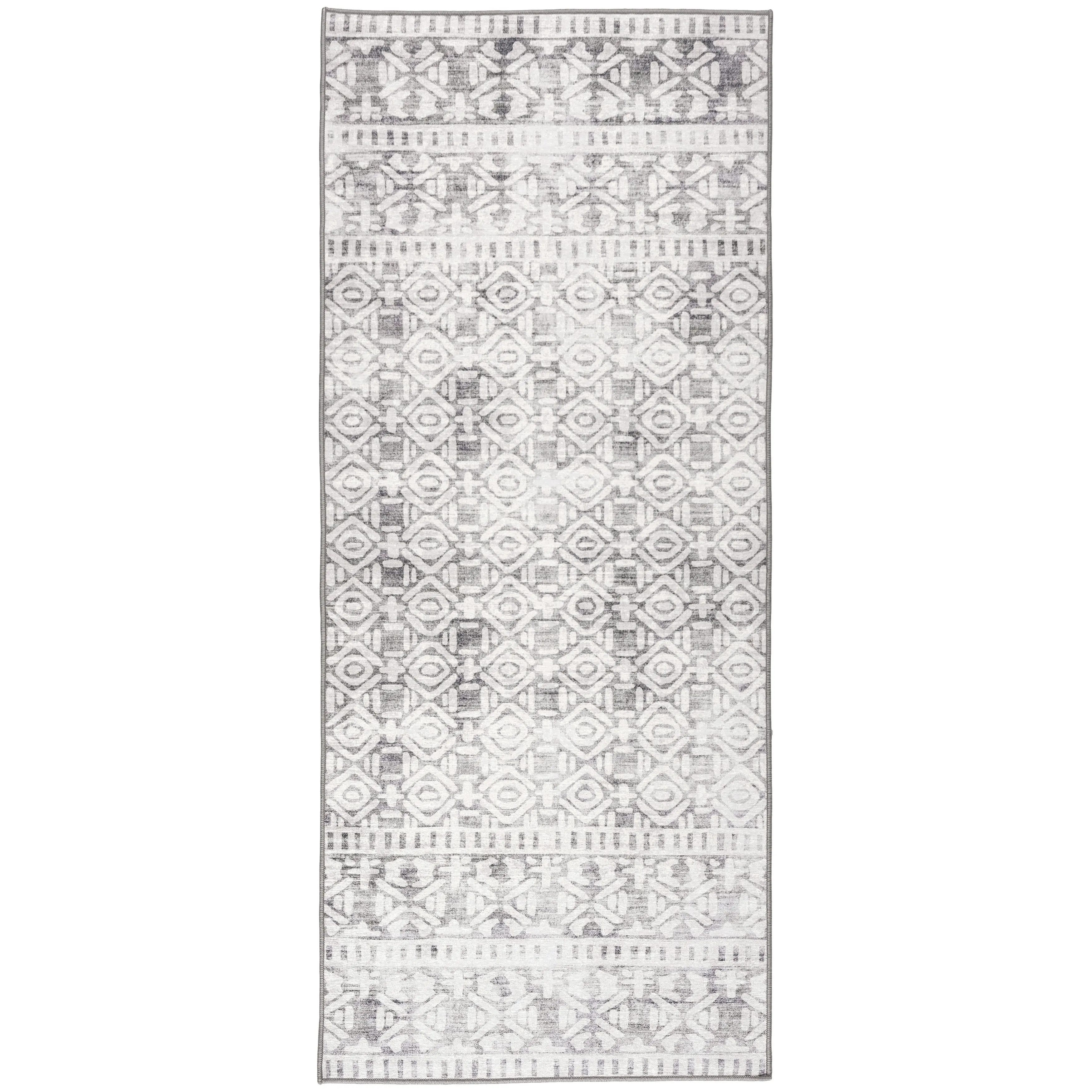 FH Home Machine Washable Area Rug - Stain Resistant Non-Shed Eco-Friendly