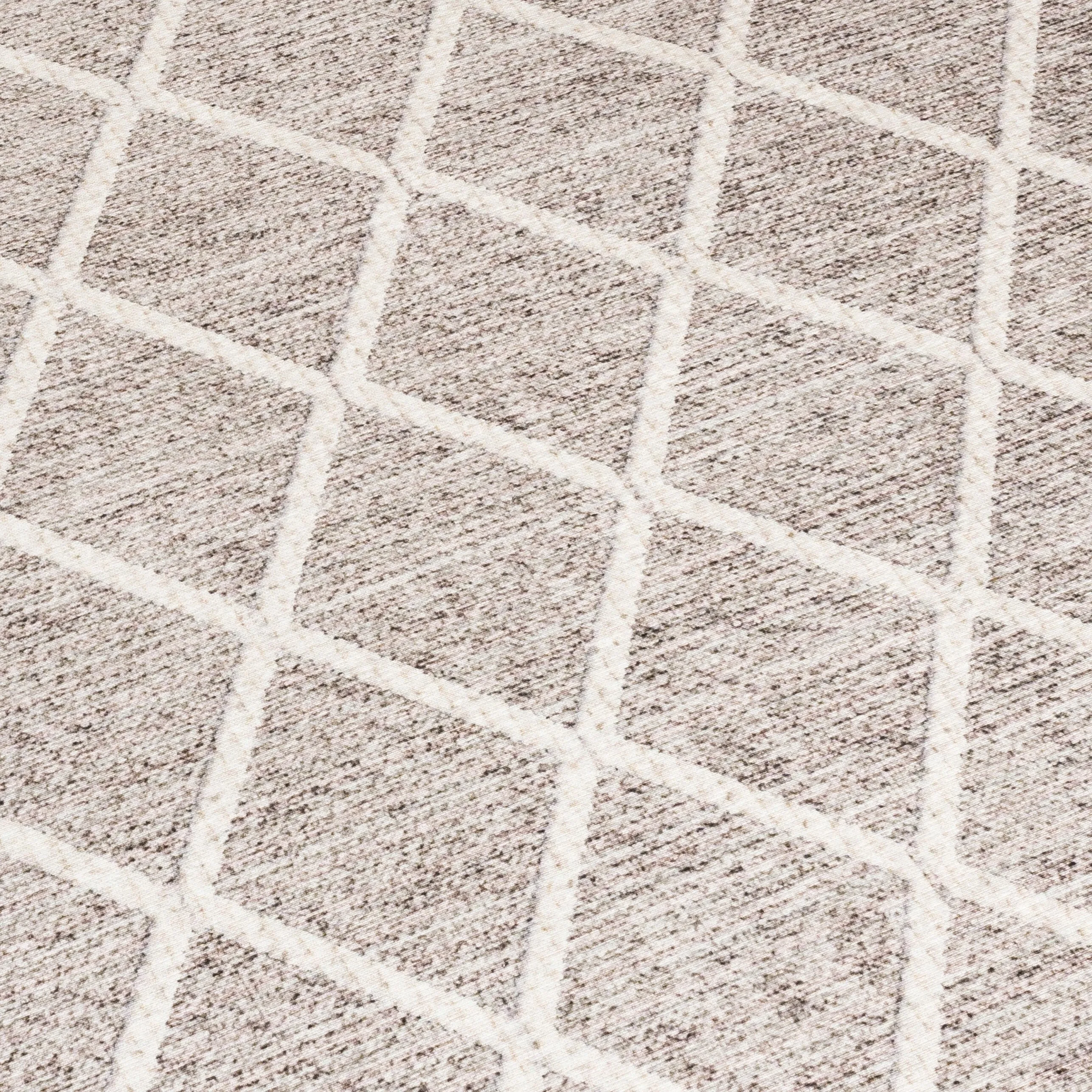 FH Home Machine Washable Area Rug - Stain Resistant Non-Shed Eco-Friendly