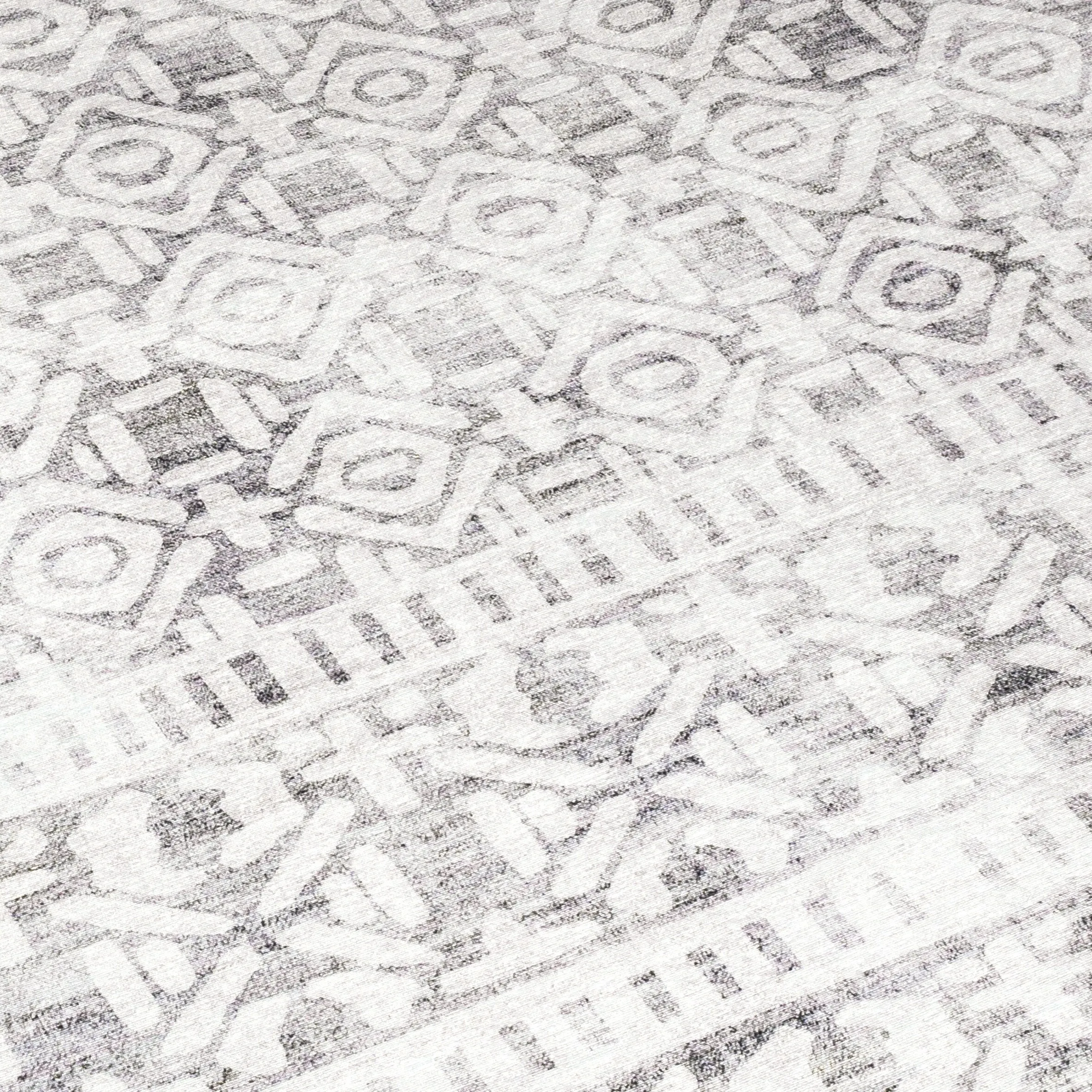 FH Home Machine Washable Area Rug - Stain Resistant Non-Shed Eco-Friendly