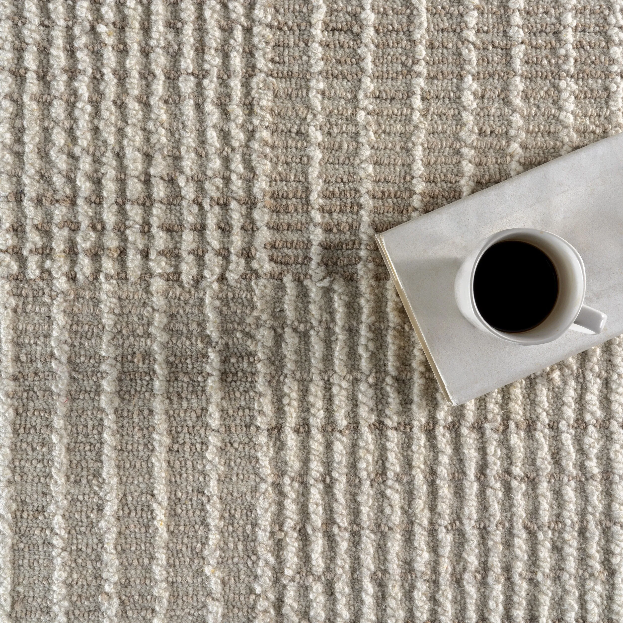 Frenshe Interiors x Rugs USA Montceito Tiled Wool Area Rug