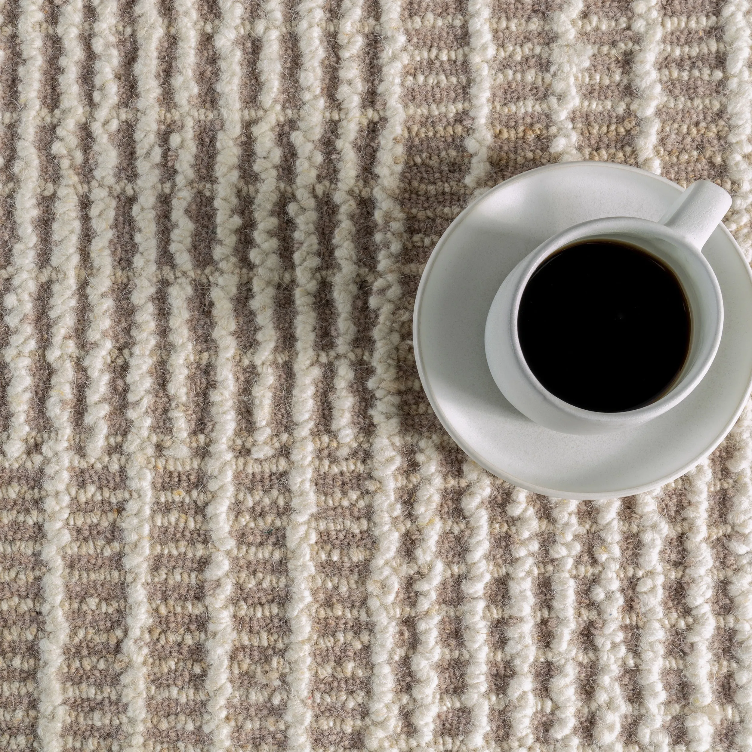 Frenshe Interiors x Rugs USA Montceito Tiled Wool Area Rug