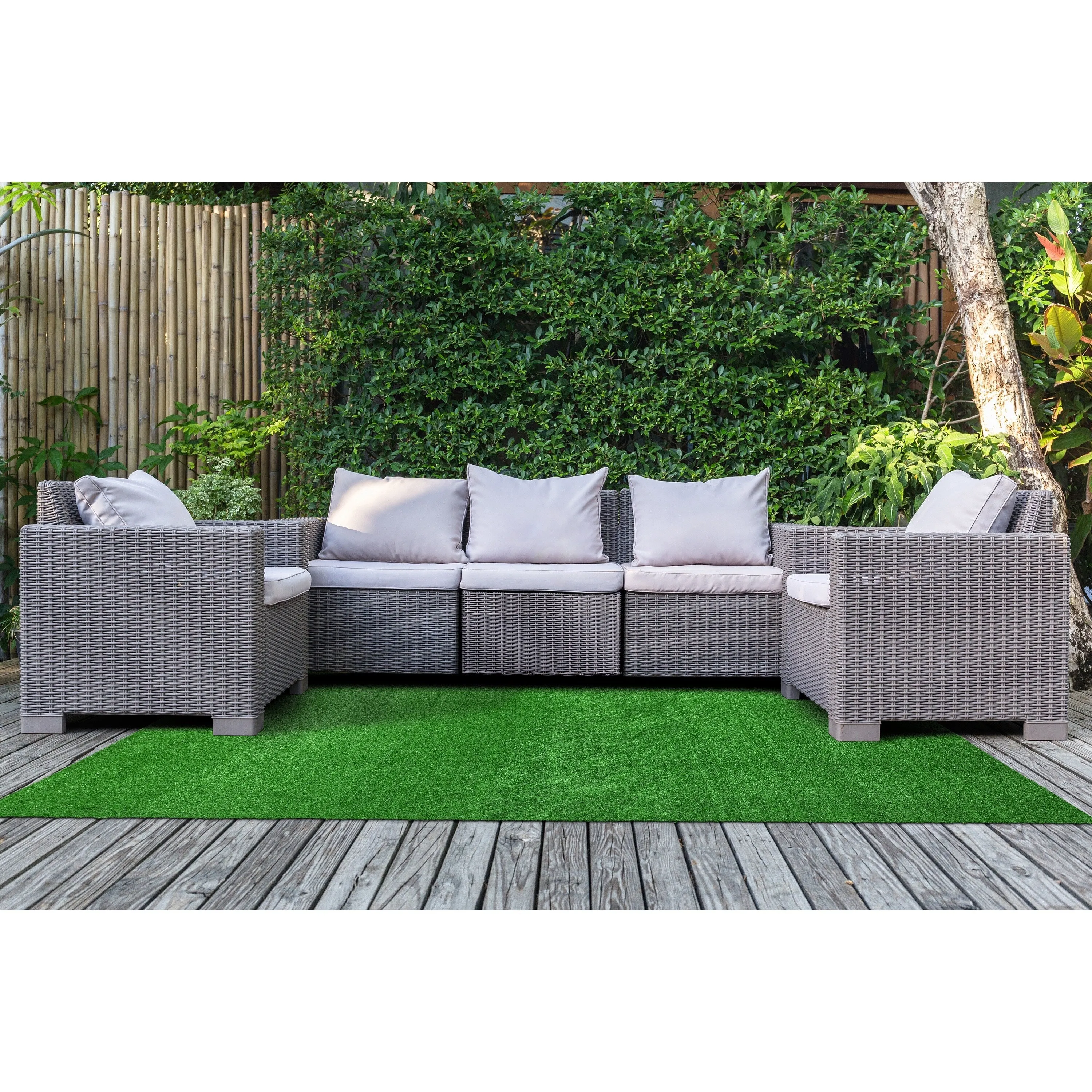 Garland Artificial Grass Indoor/Outdoor Area Rug