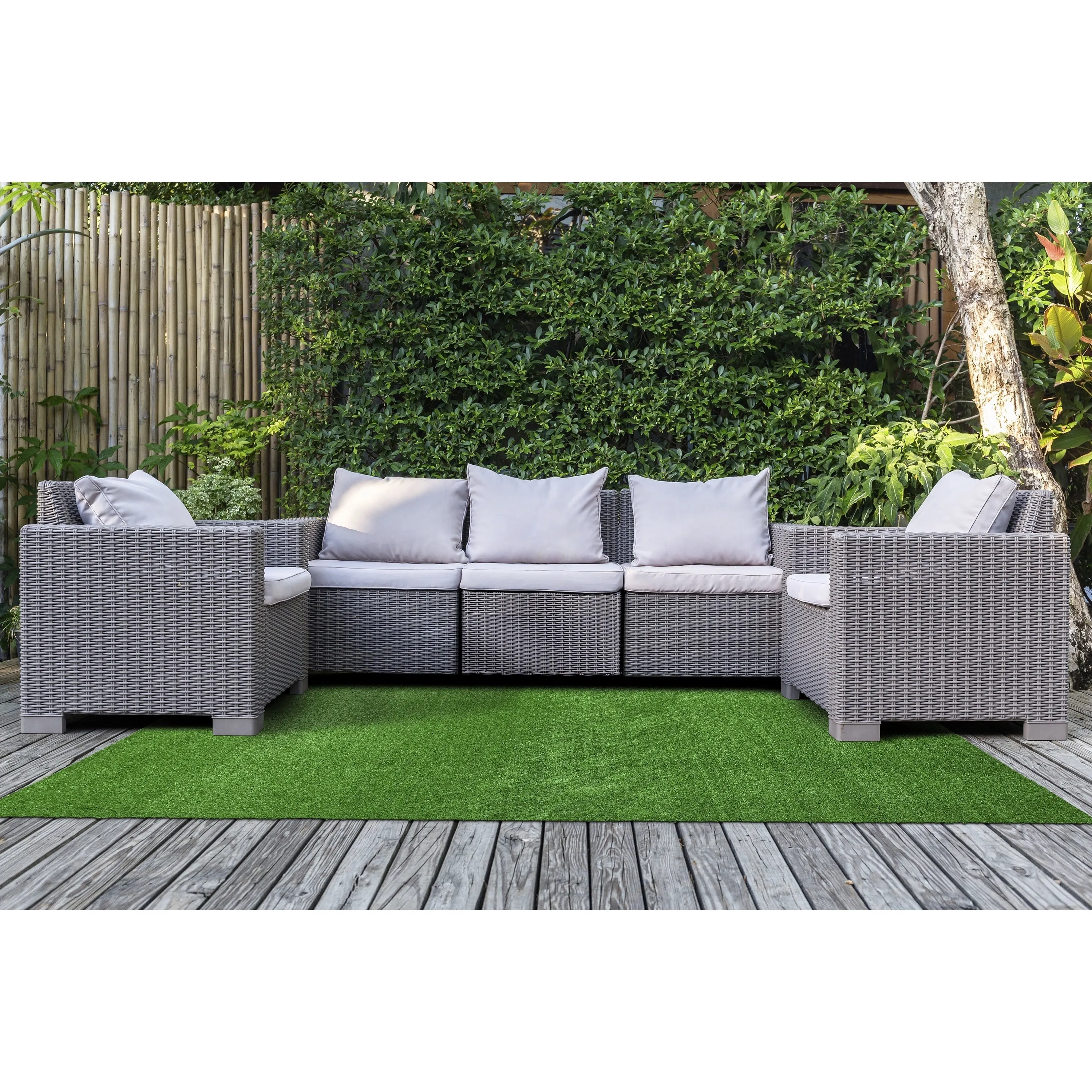 Garland Artificial Grass Indoor/Outdoor Area Rug