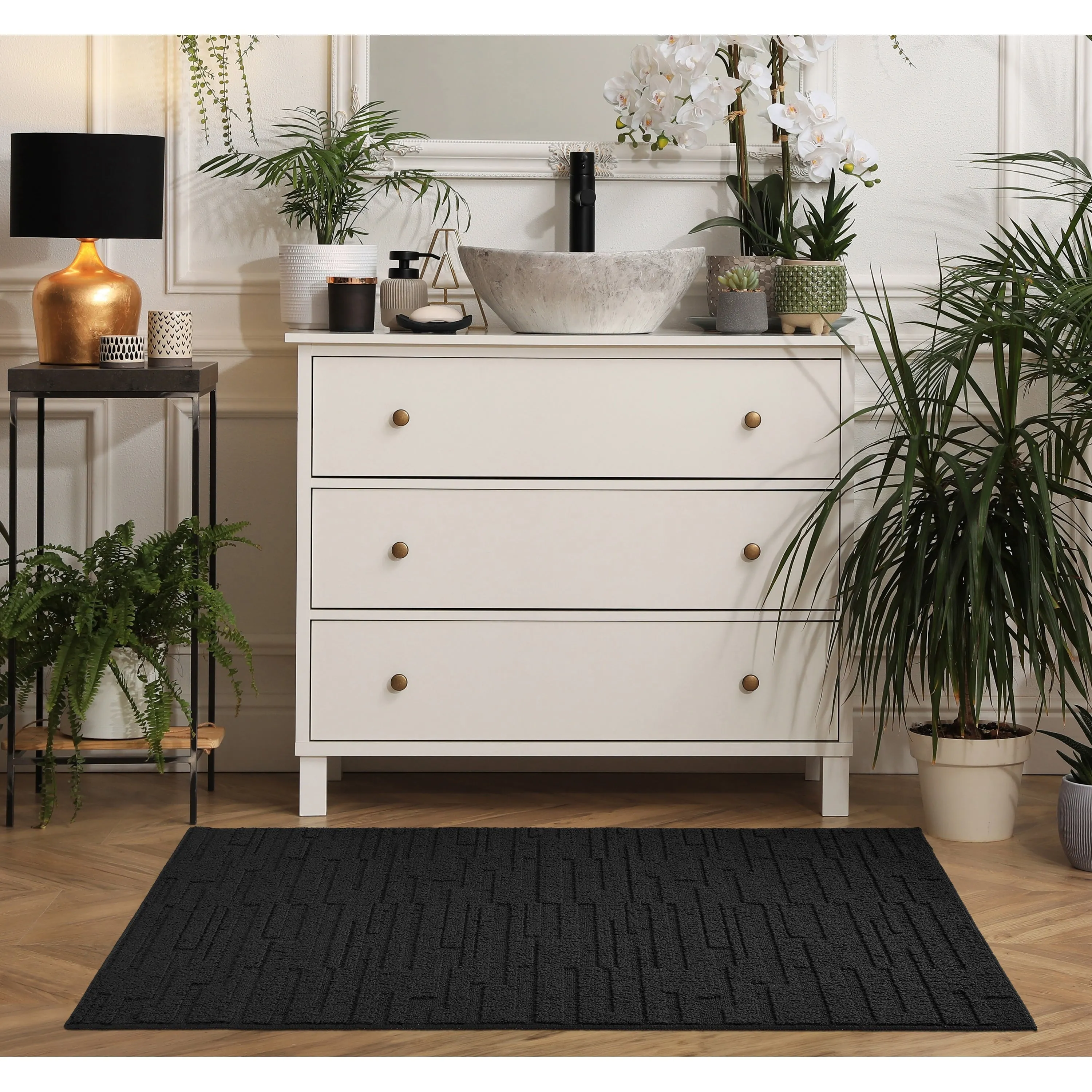 Garland Rug Brentwood Pixel Runner. or Area Rug