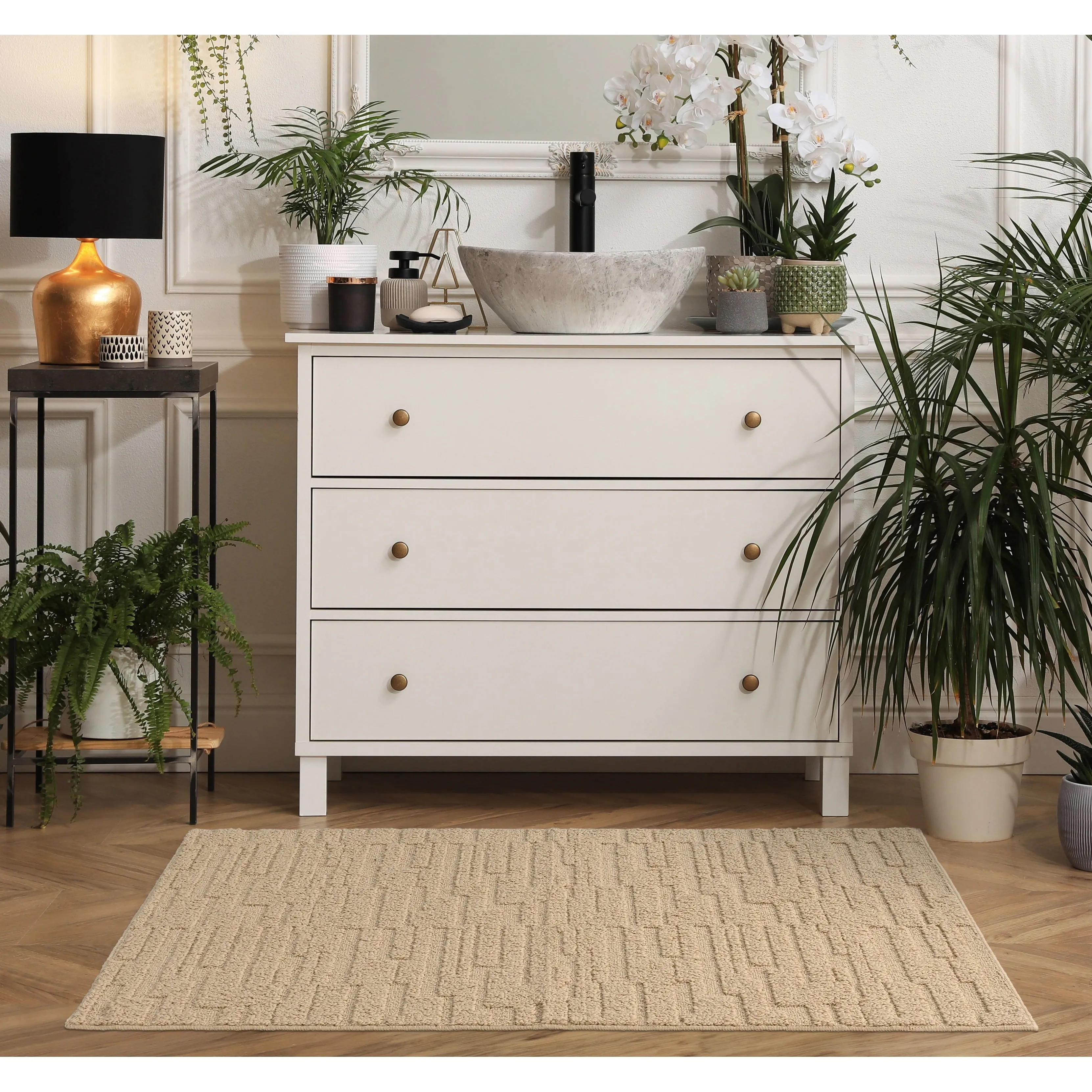 Garland Rug Brentwood Pixel Runner. or Area Rug