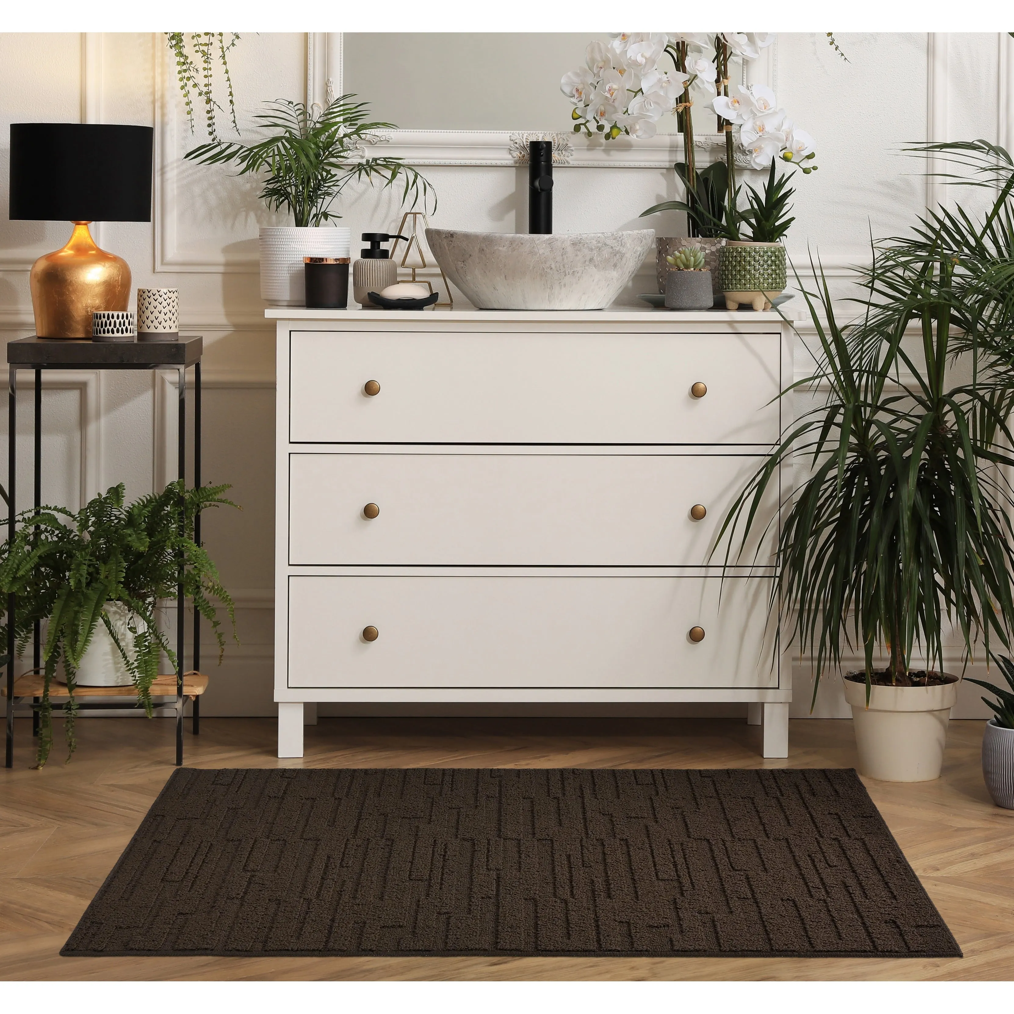 Garland Rug Brentwood Pixel Runner. or Area Rug