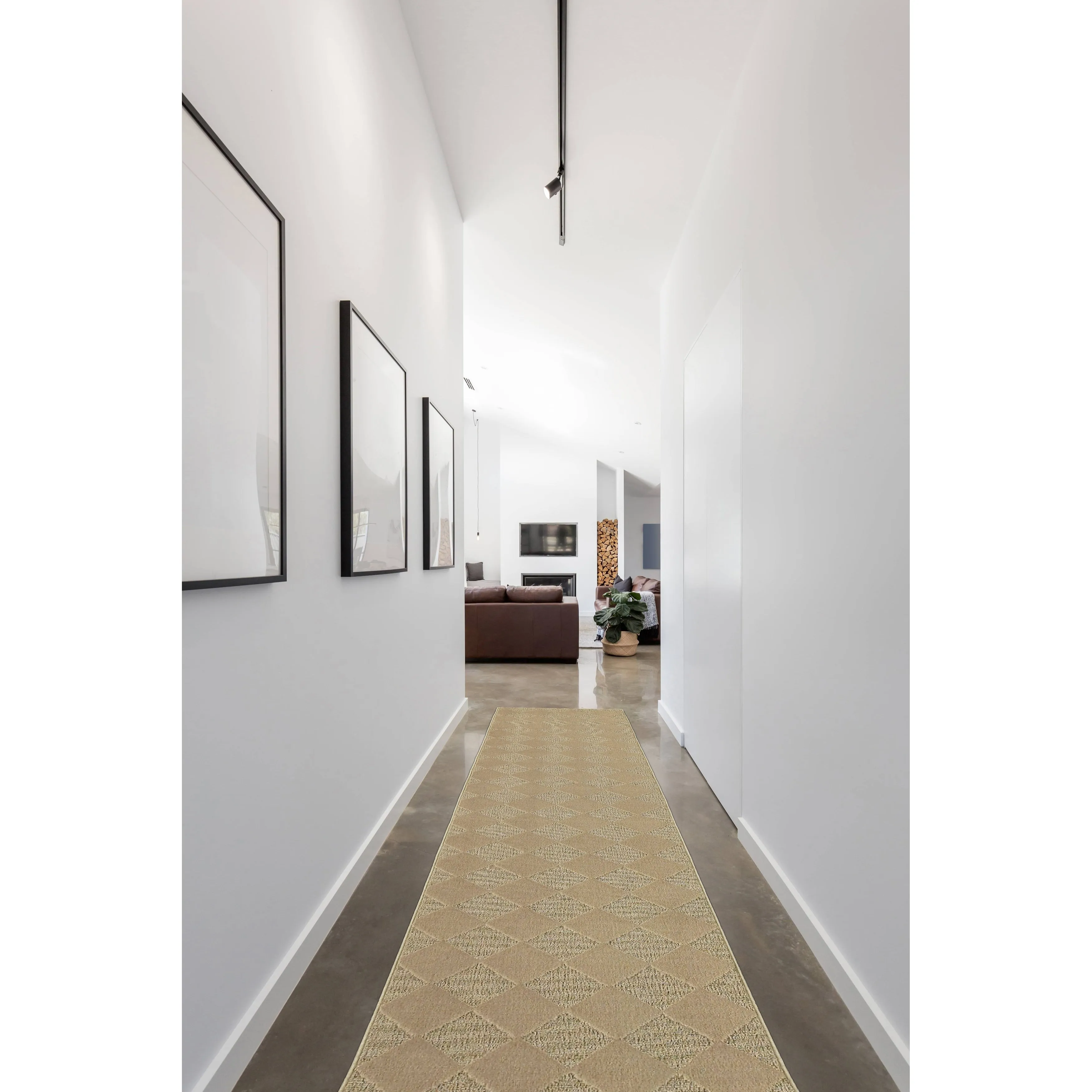 Garland Rug Diamond Polypropylene Indoor Area or Runner Rug