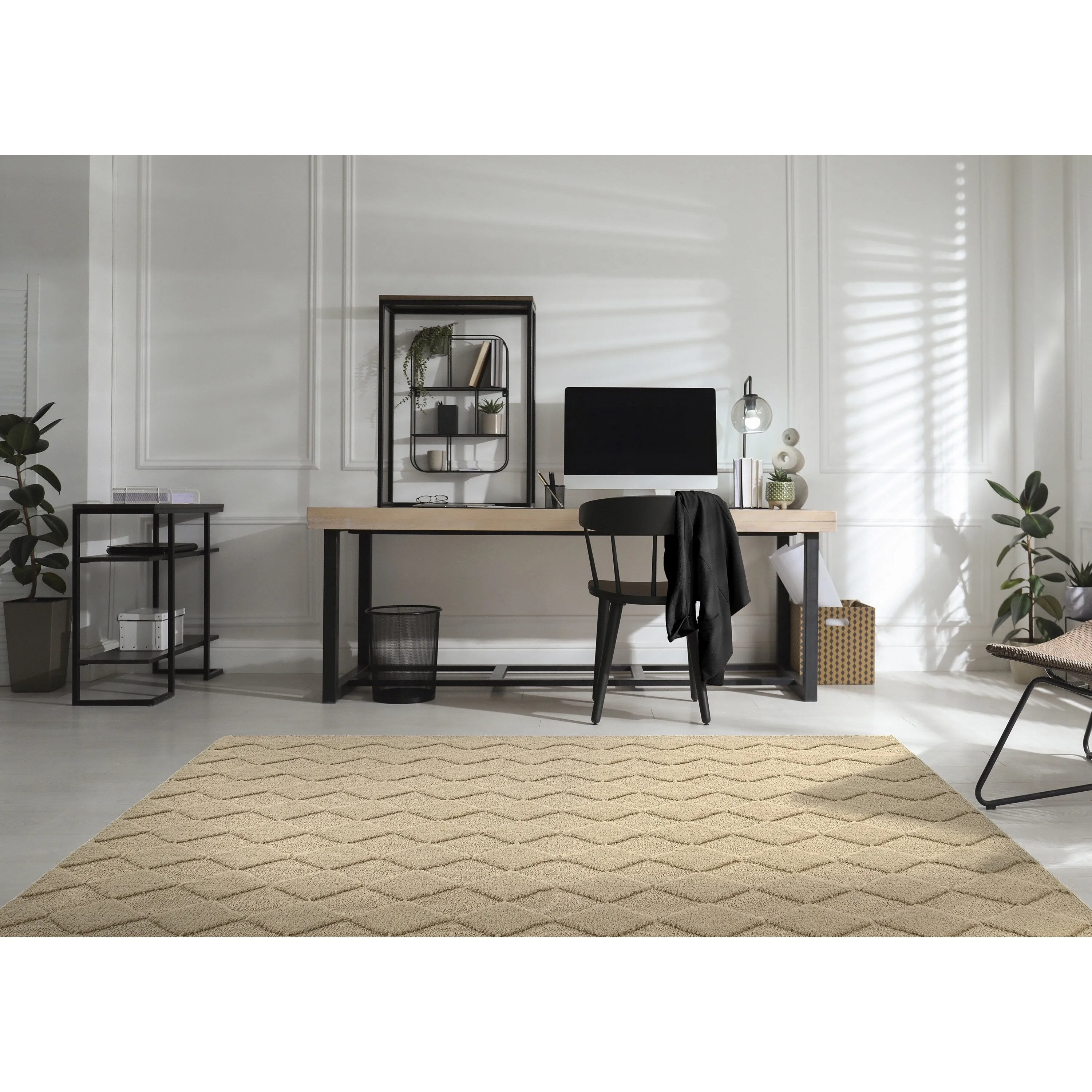 Garland Rug Diamond Polypropylene Indoor Area or Runner Rug