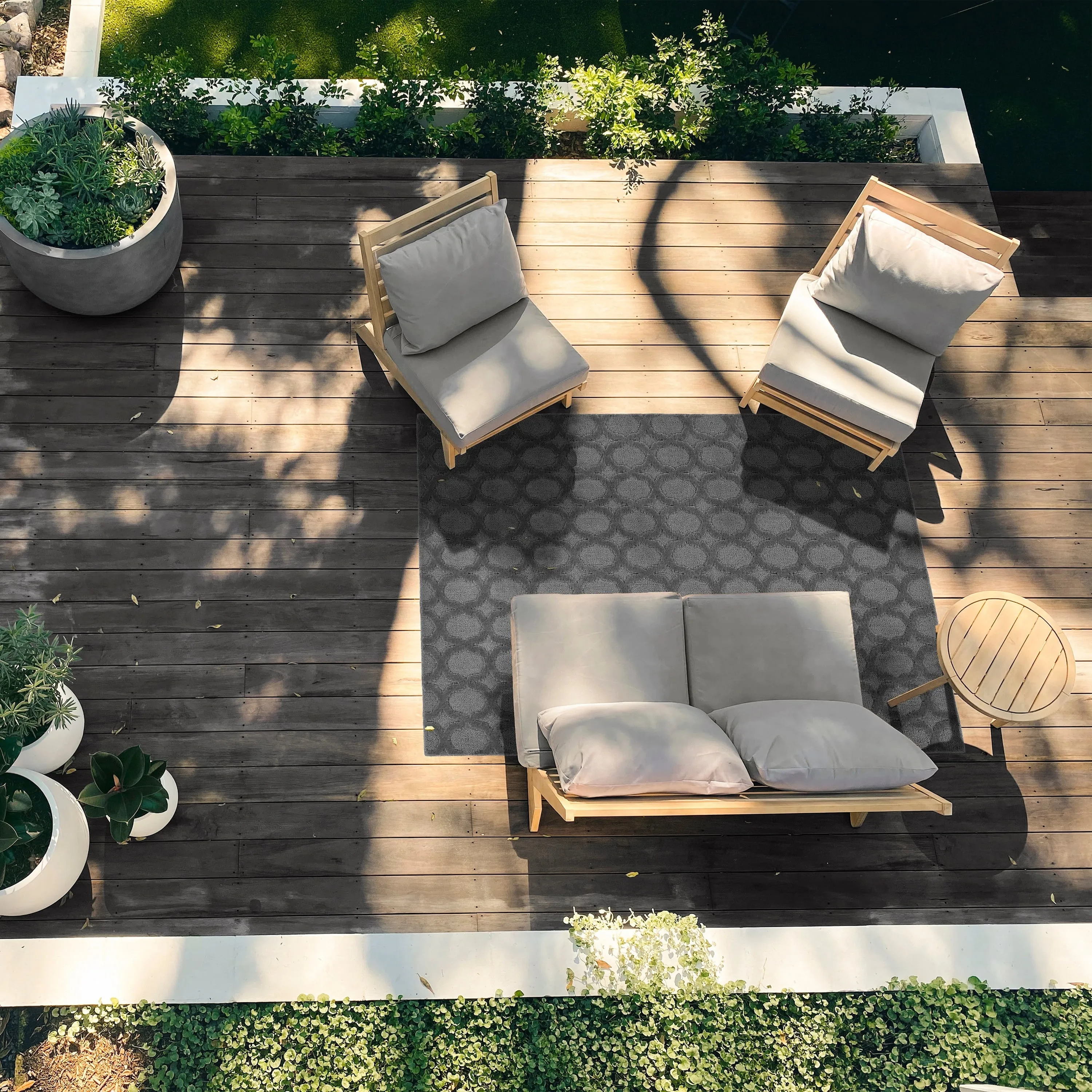 Garland Rug Garden Trellis Indoor/Outdoor Area Rug