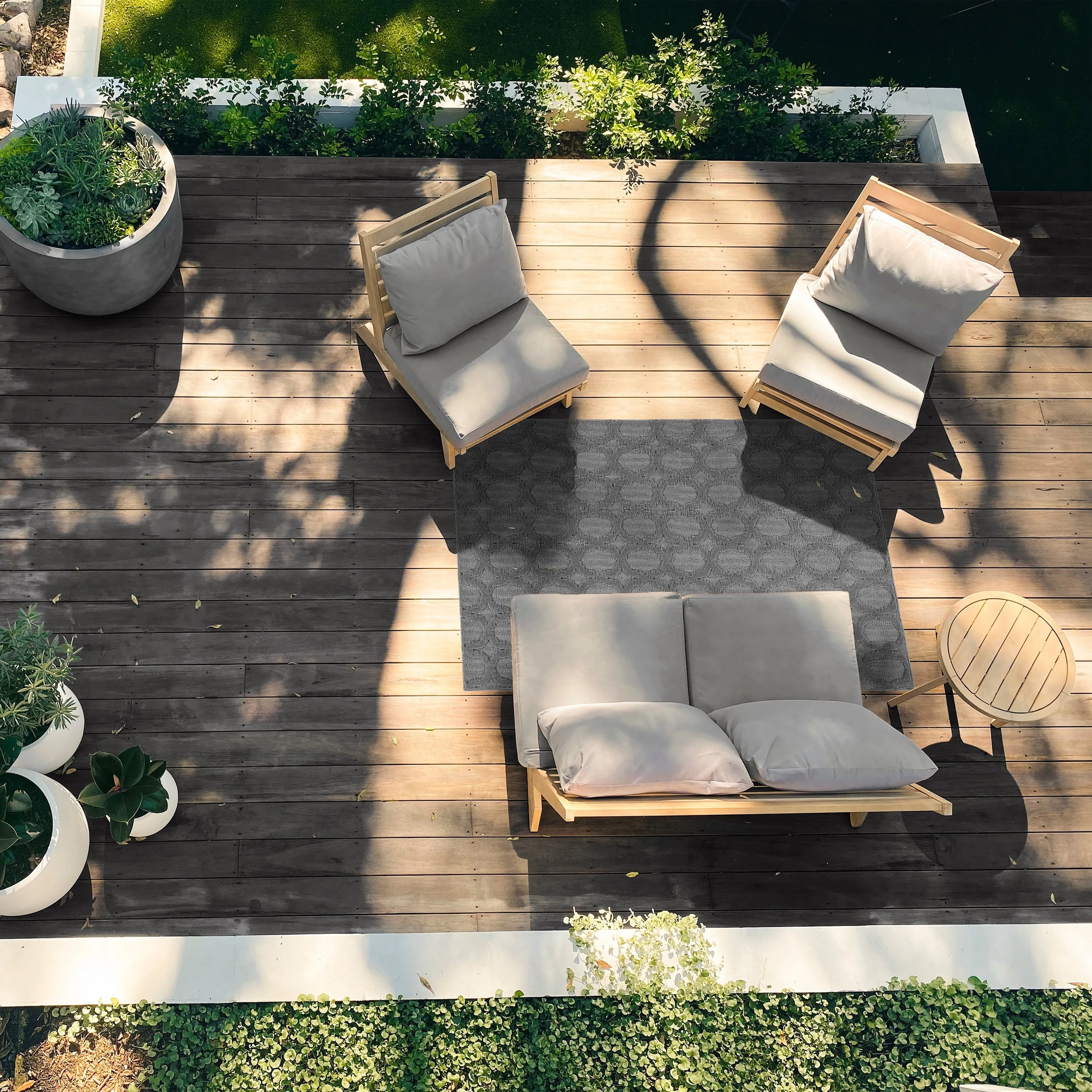 Garland Rug Garden Trellis Indoor/Outdoor Area Rug