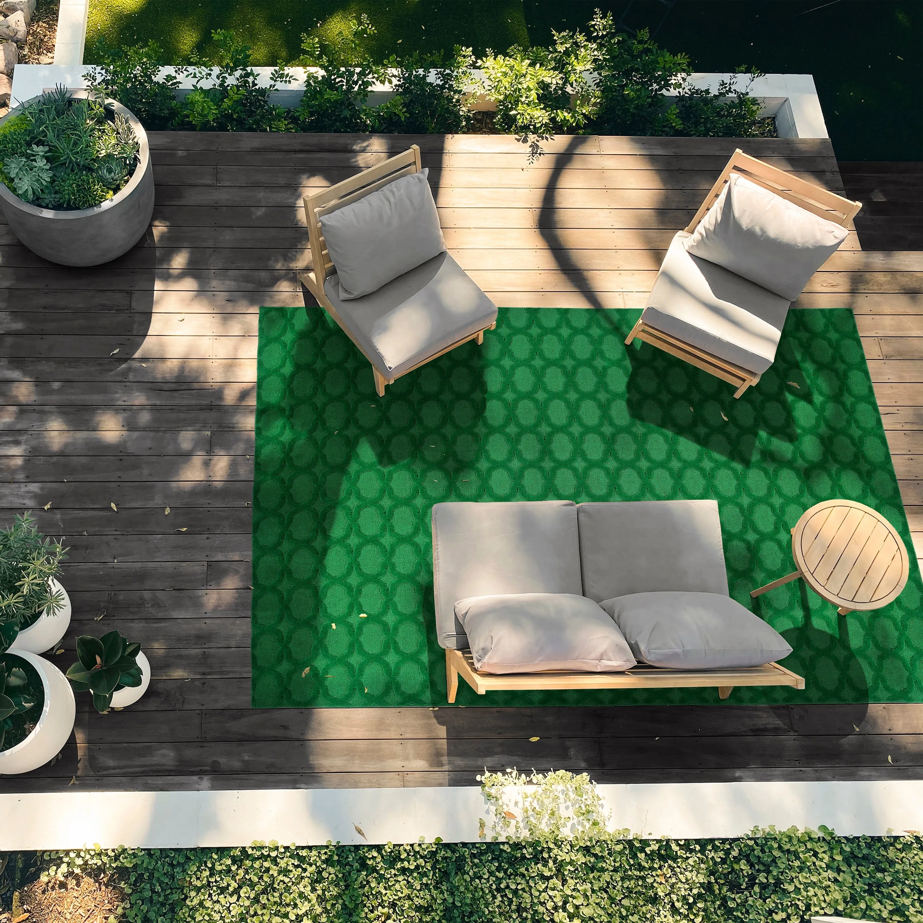 Garland Rug Garden Trellis Indoor/Outdoor Area Rug