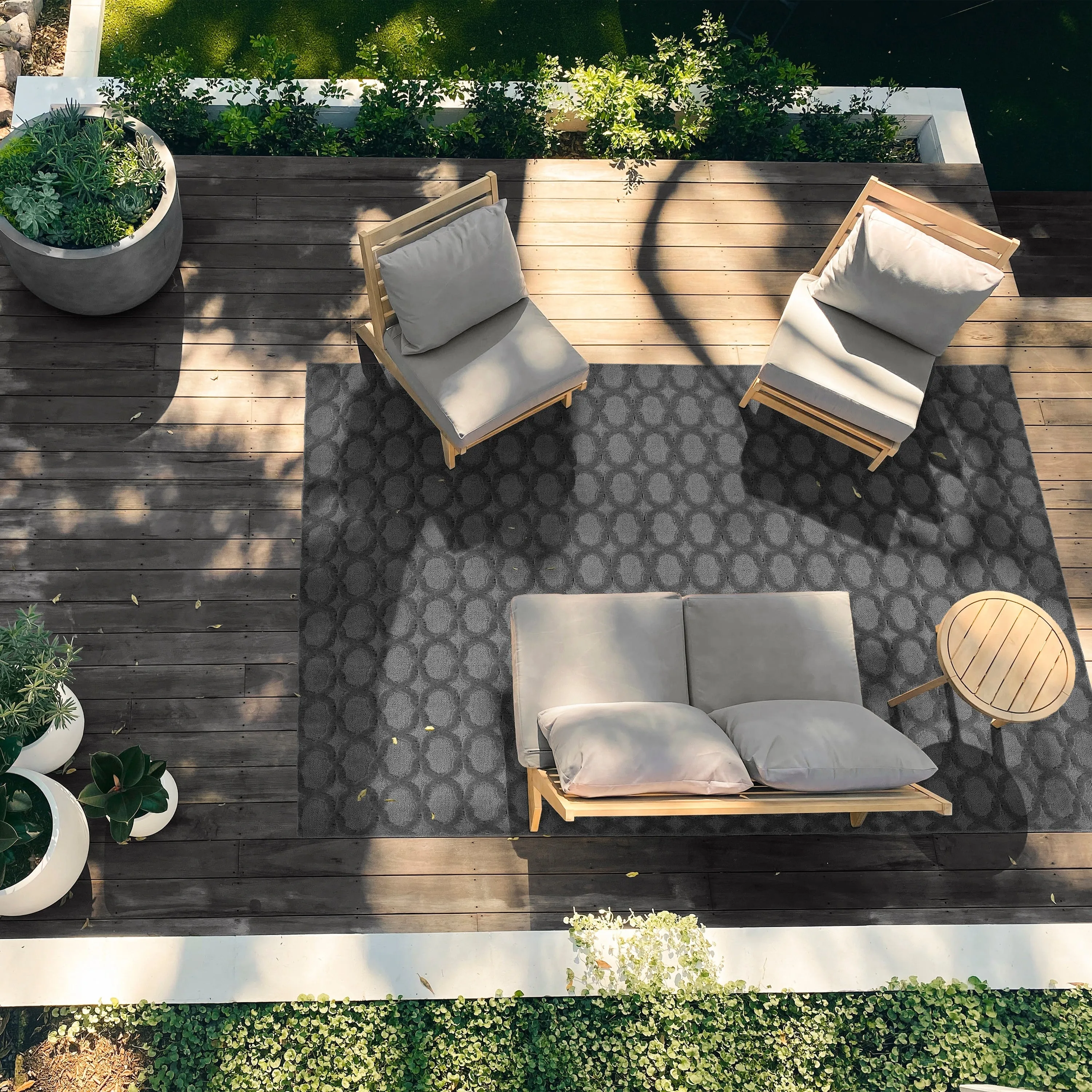 Garland Rug Garden Trellis Indoor/Outdoor Area Rug