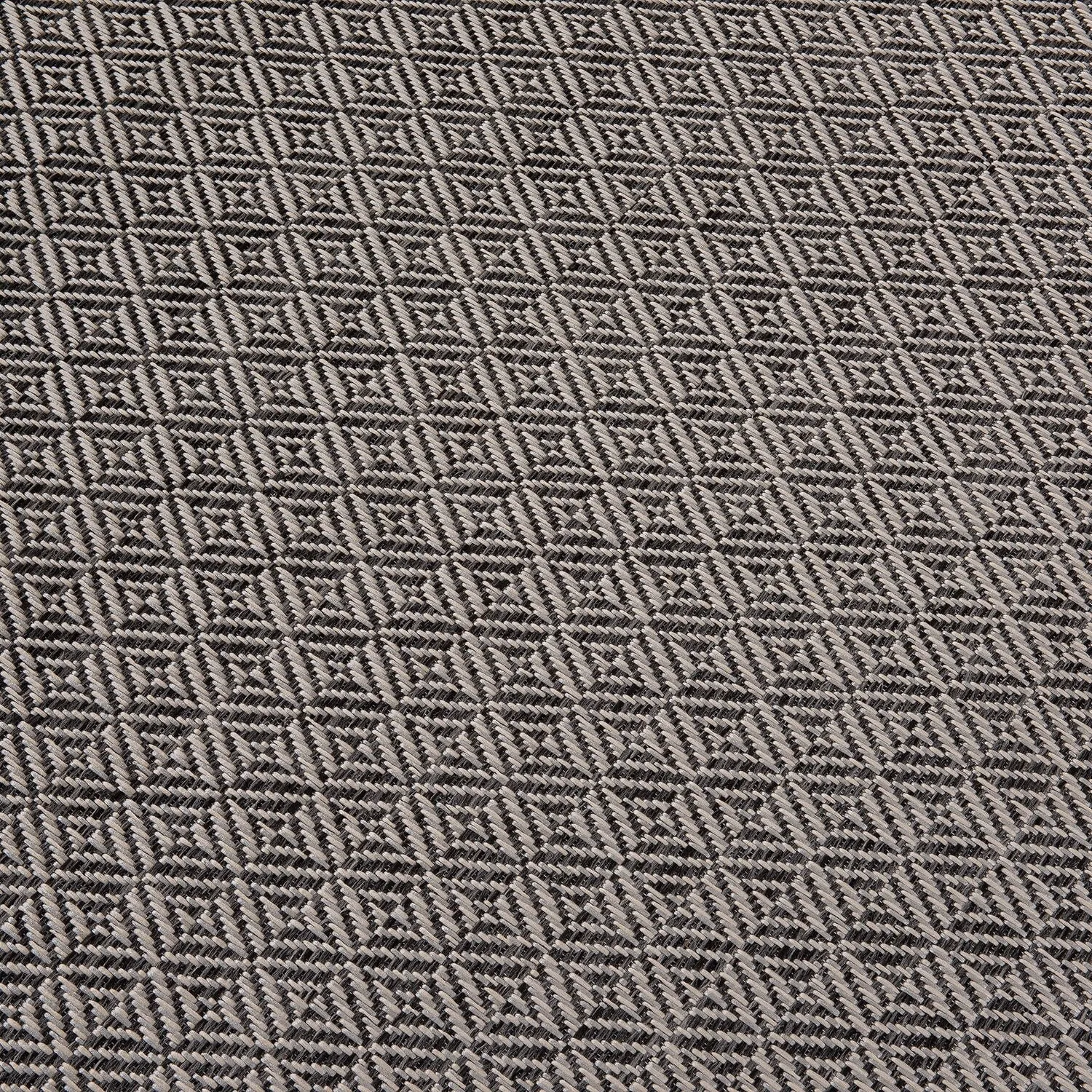 Geometric Border Indoor/Outdoor Area Rug