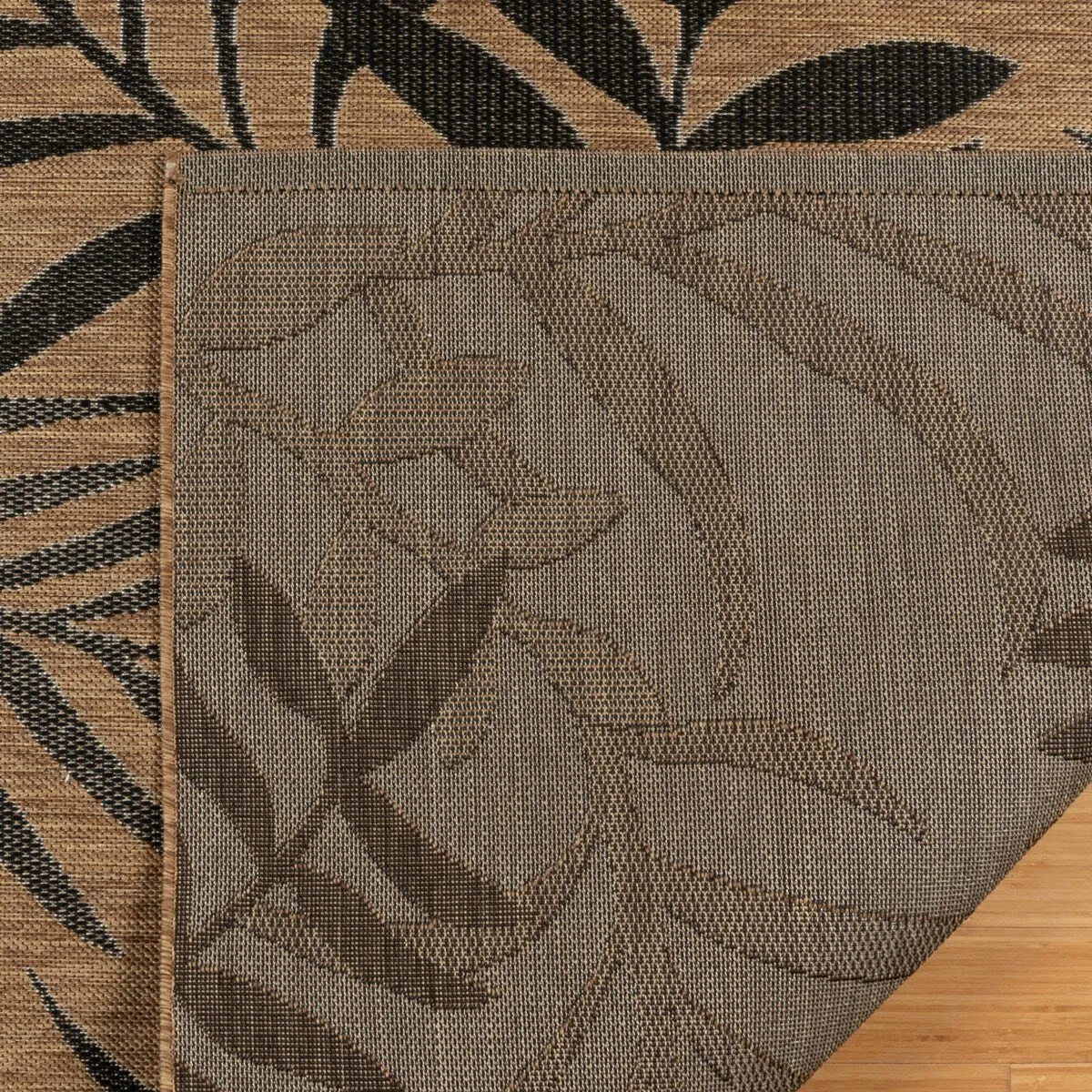 Gertmenian Paseo Akimbo Casual Tropical Leaf Flatweave Indoor/ Outdoor Area Rug Collection