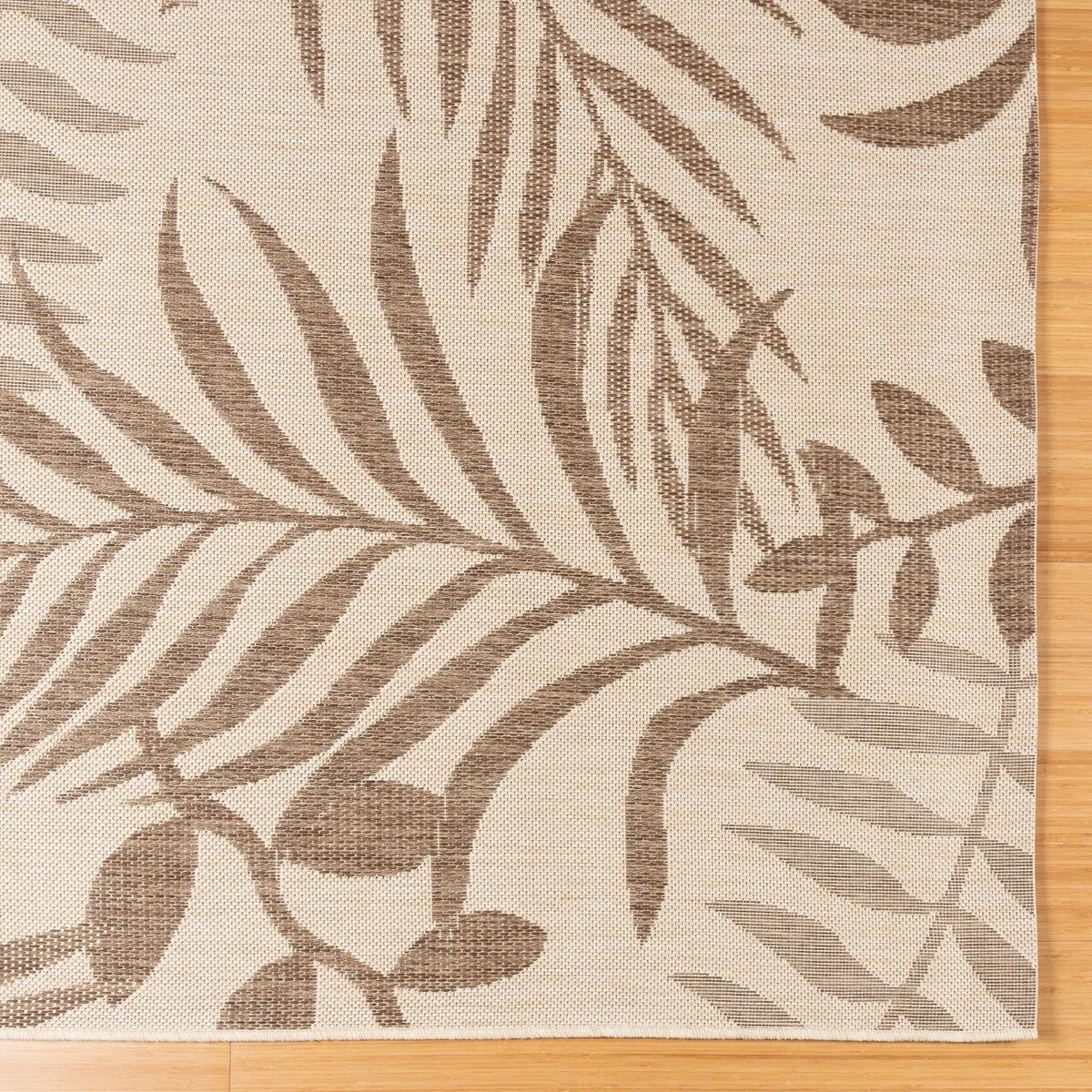 Gertmenian Paseo Akimbo Casual Tropical Leaf Flatweave Indoor/ Outdoor Area Rug Collection