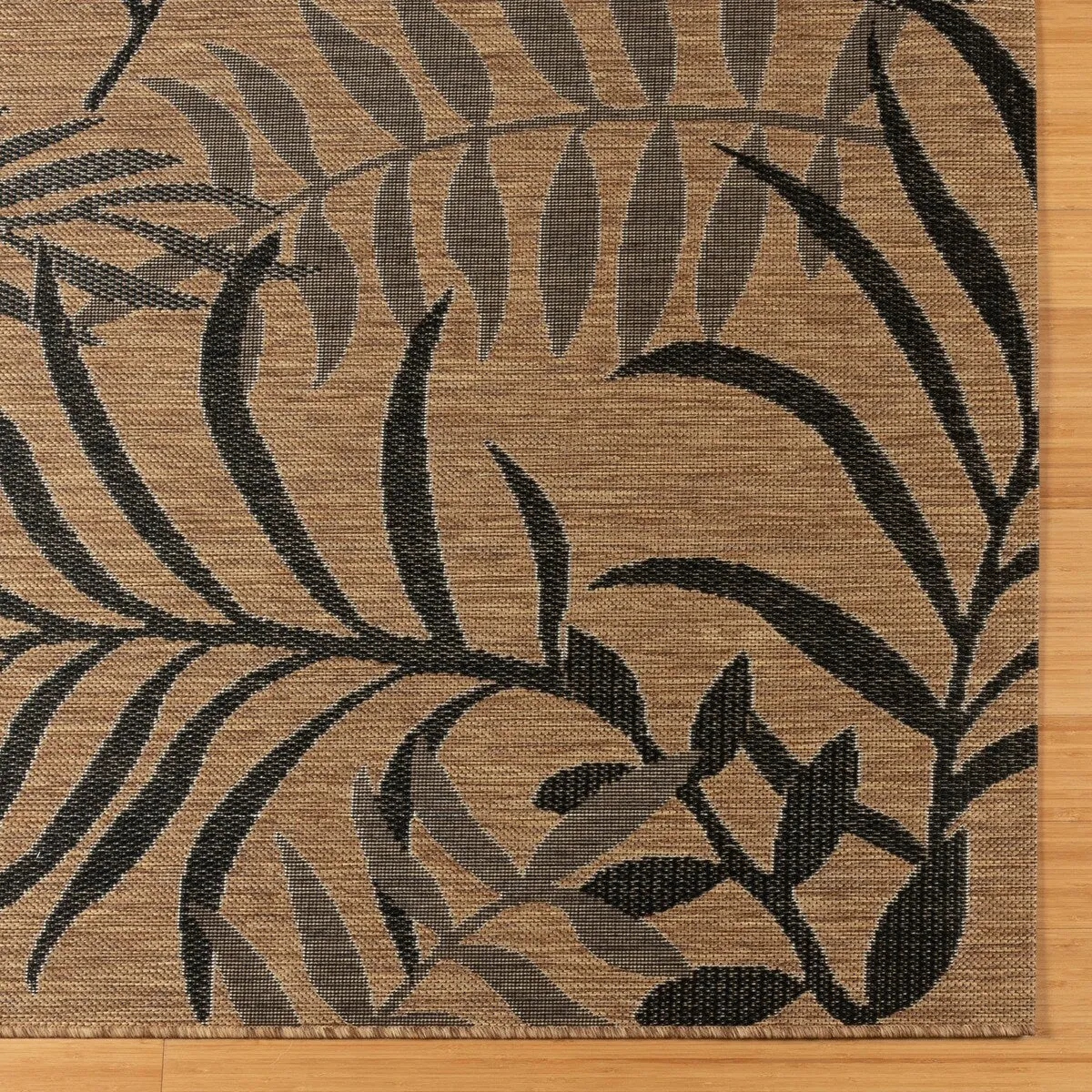 Gertmenian Paseo Akimbo Casual Tropical Leaf Flatweave Indoor/ Outdoor Area Rug Collection