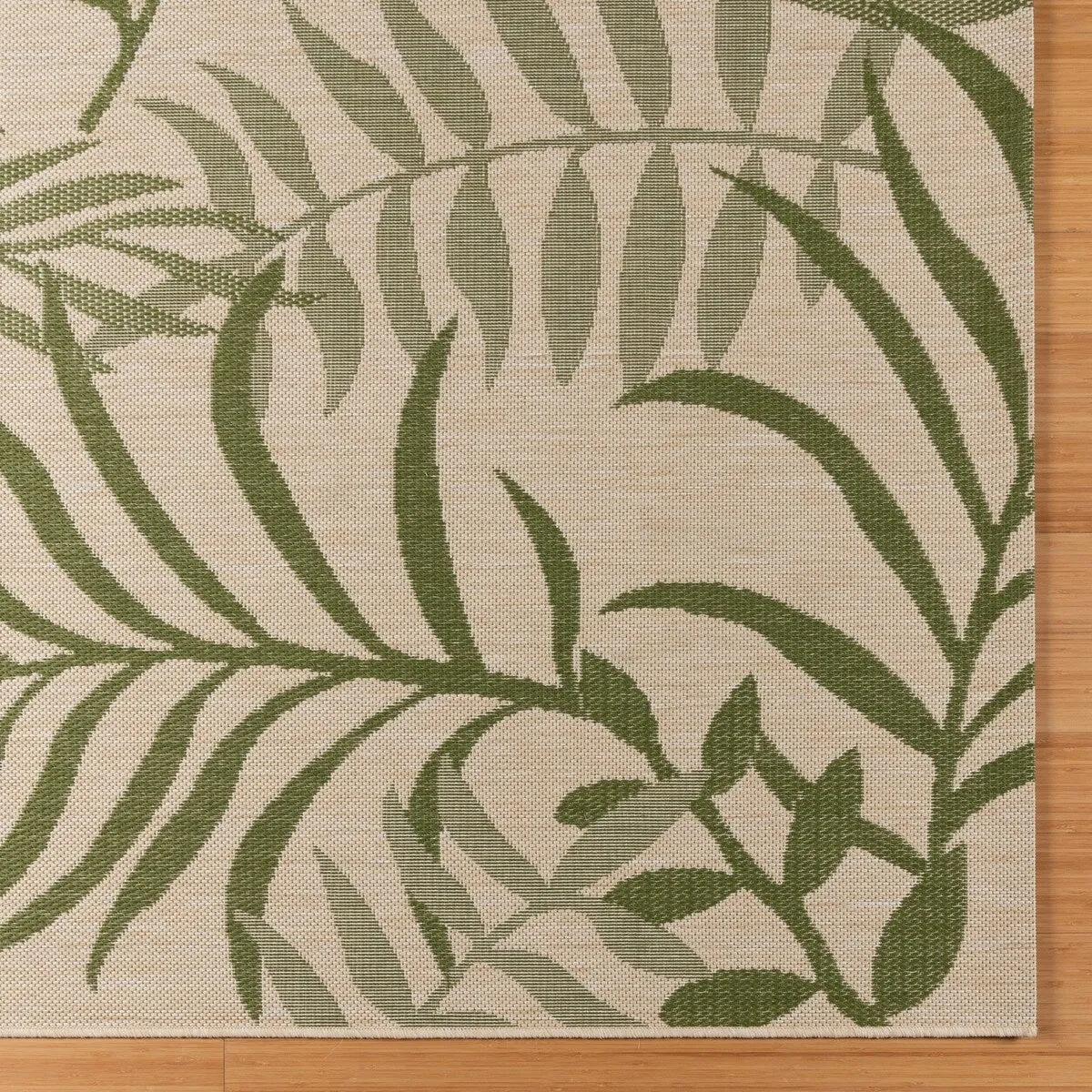 Gertmenian Paseo Akimbo Casual Tropical Leaf Flatweave Indoor/ Outdoor Area Rug Collection