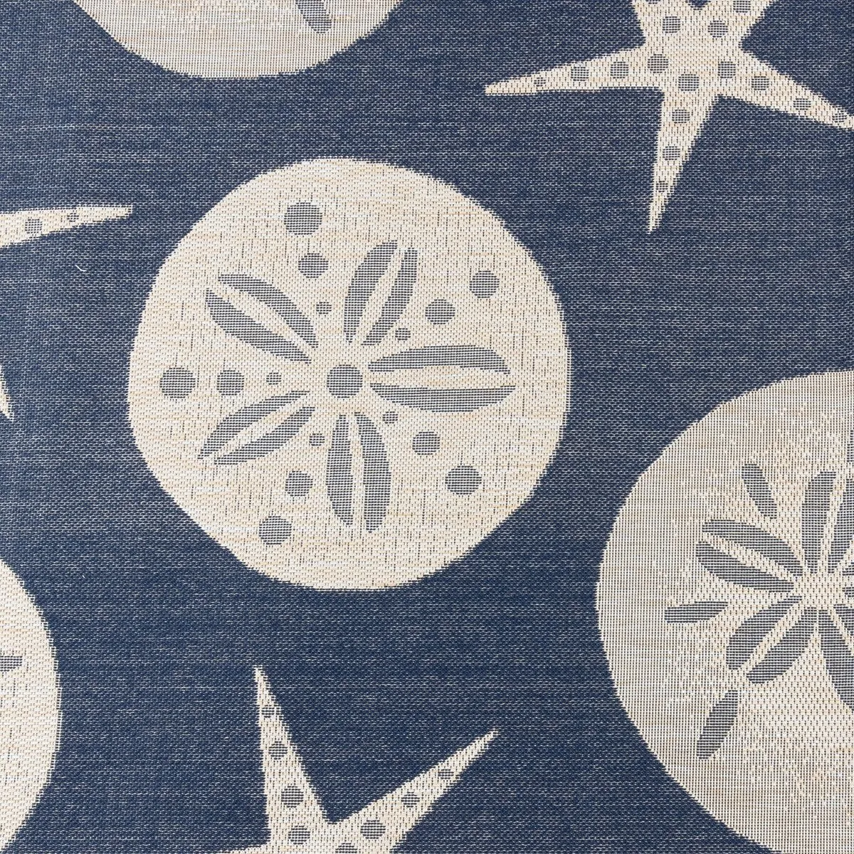 Gertmenian Paseo Starfish Navy Casual Nautical Indoor/ Outdoor Area Rug