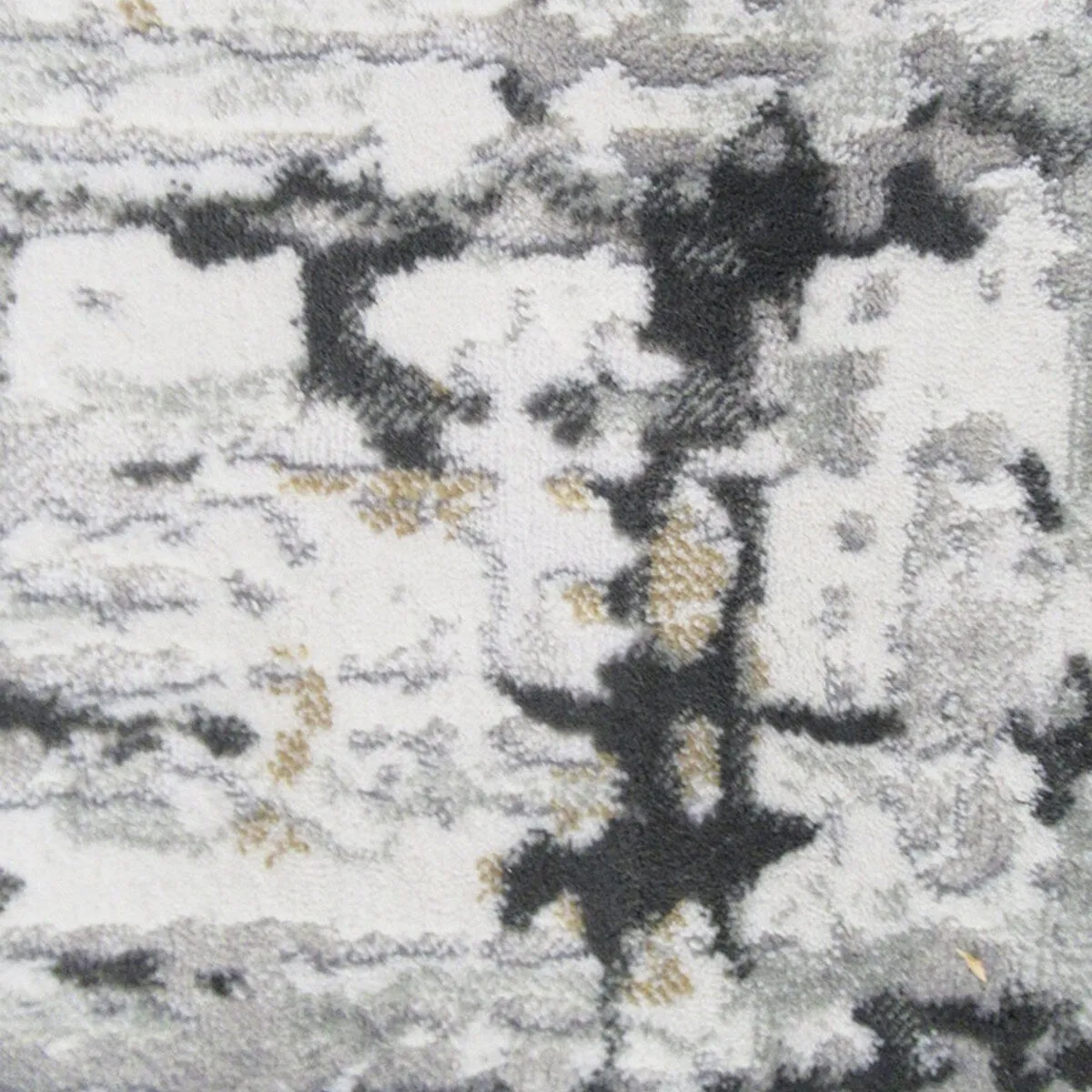 Gertmenian Quattro Lhasa Gray Polypropylene Modern Abstract Area Rug