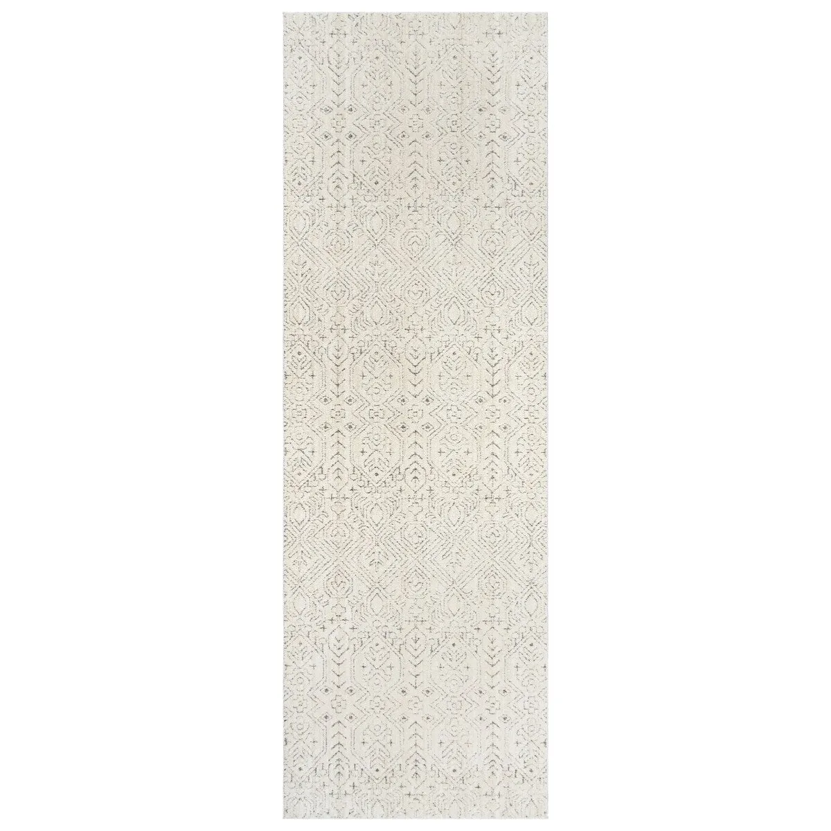 Gertmenian Sydney Light Toned Cream Ivory Moroccan Bohemian Soft Polyester Indoor Area Rug Collection
