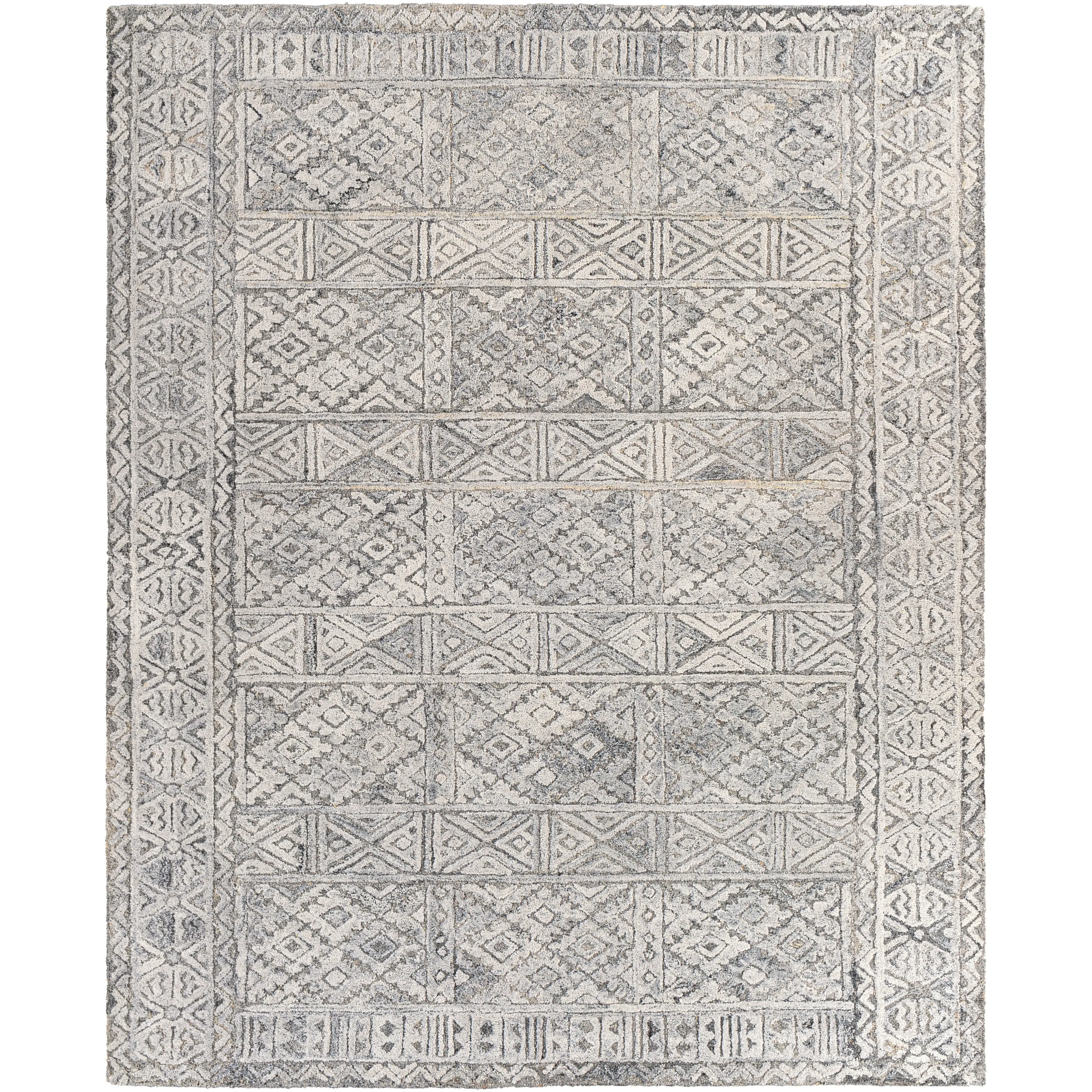 Gulab Handmade Bohemian Geometric Area Rug