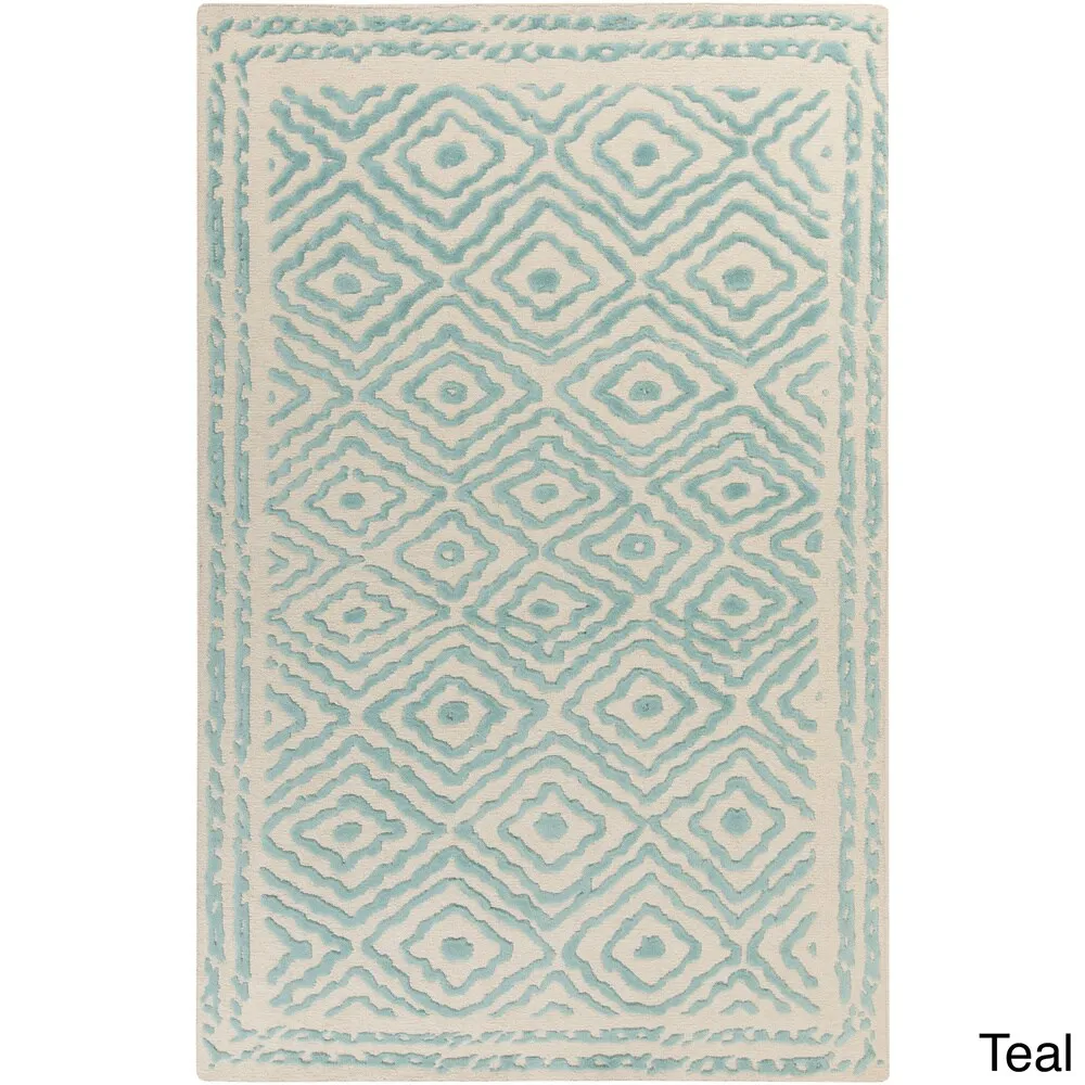 Hand-Knotted Katrine Indoor Wool Area Rug
