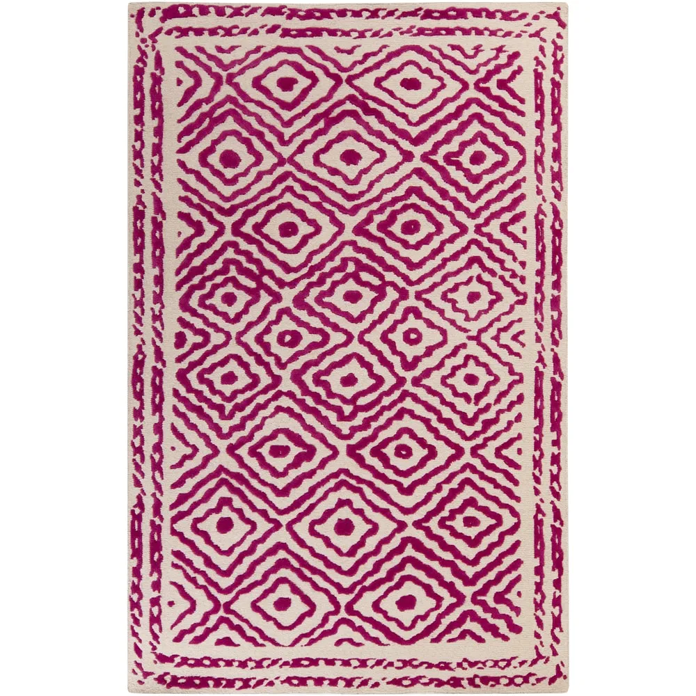 Hand-Knotted Katrine Indoor Wool Area Rug