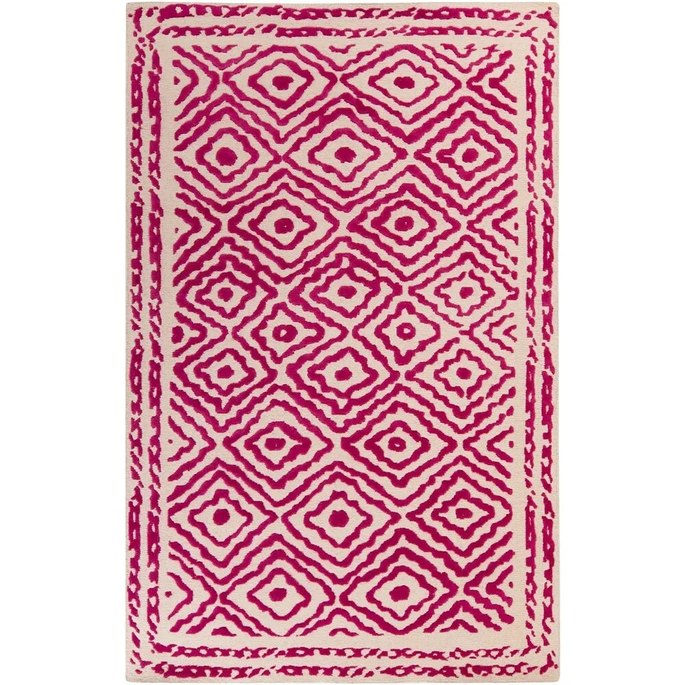Hand-Knotted Katrine Indoor Wool Area Rug