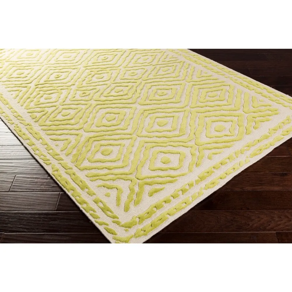 Hand-Knotted Katrine Indoor Wool Area Rug