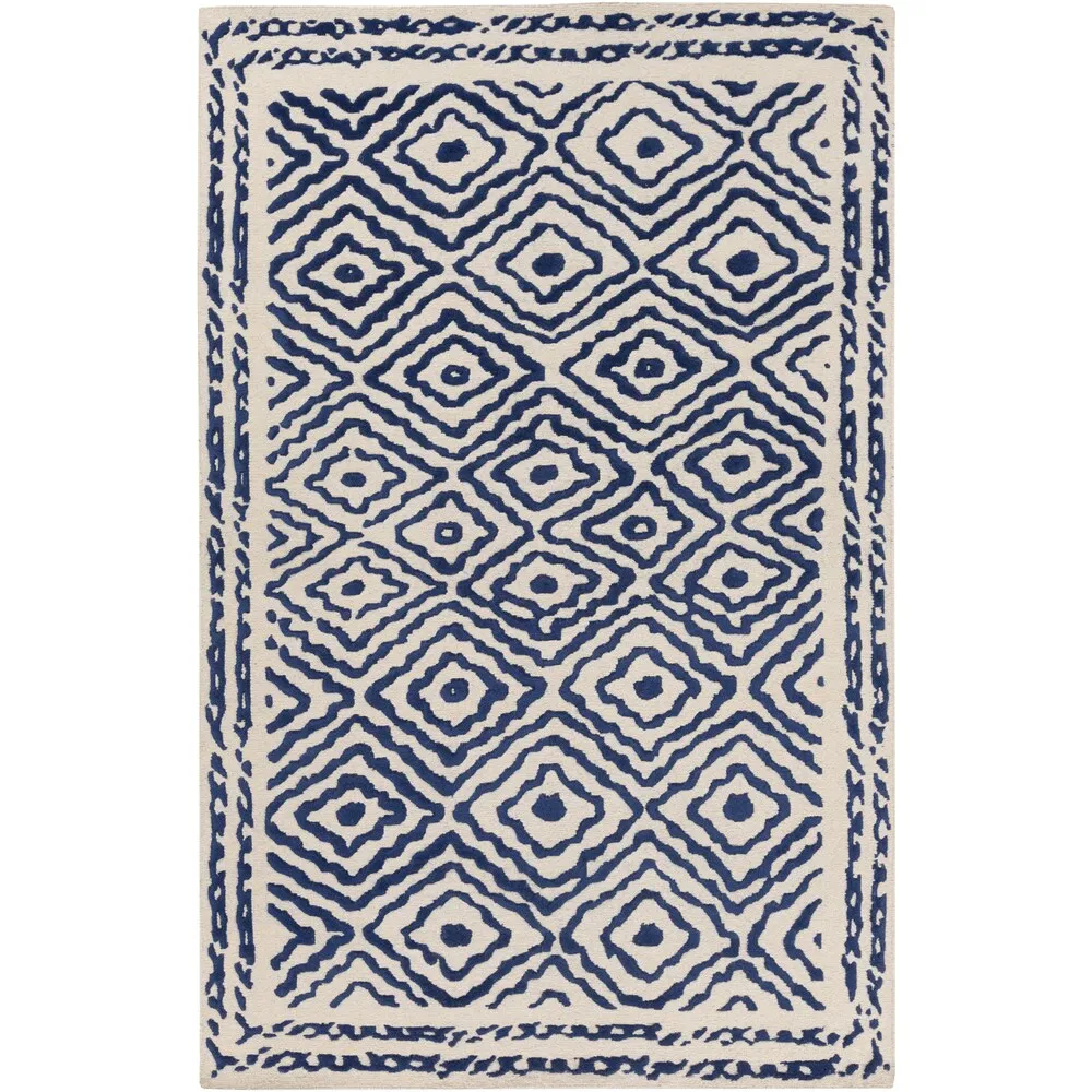 Hand-Knotted Katrine Indoor Wool Area Rug