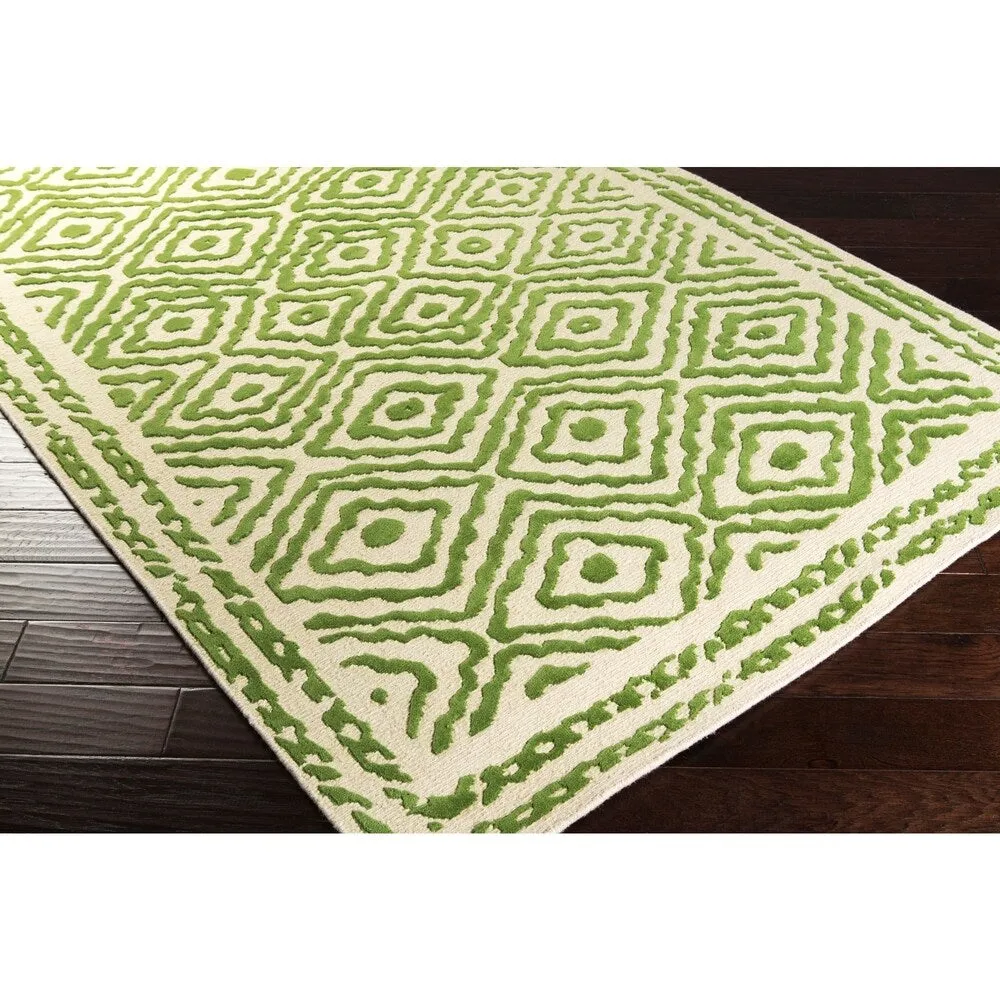 Hand-Knotted Katrine Indoor Wool Area Rug