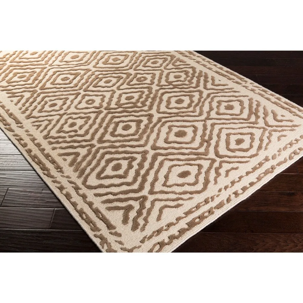 Hand-Knotted Katrine Indoor Wool Area Rug