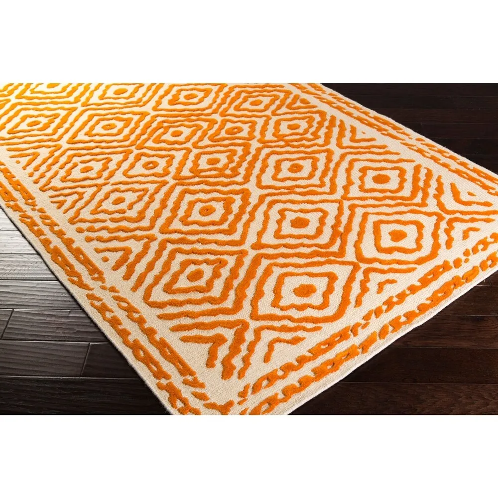 Hand-Knotted Katrine Indoor Wool Area Rug