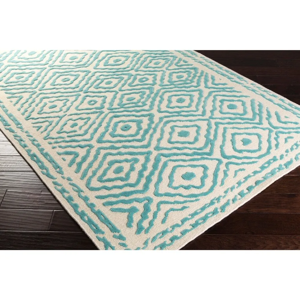 Hand-Knotted Katrine Indoor Wool Area Rug