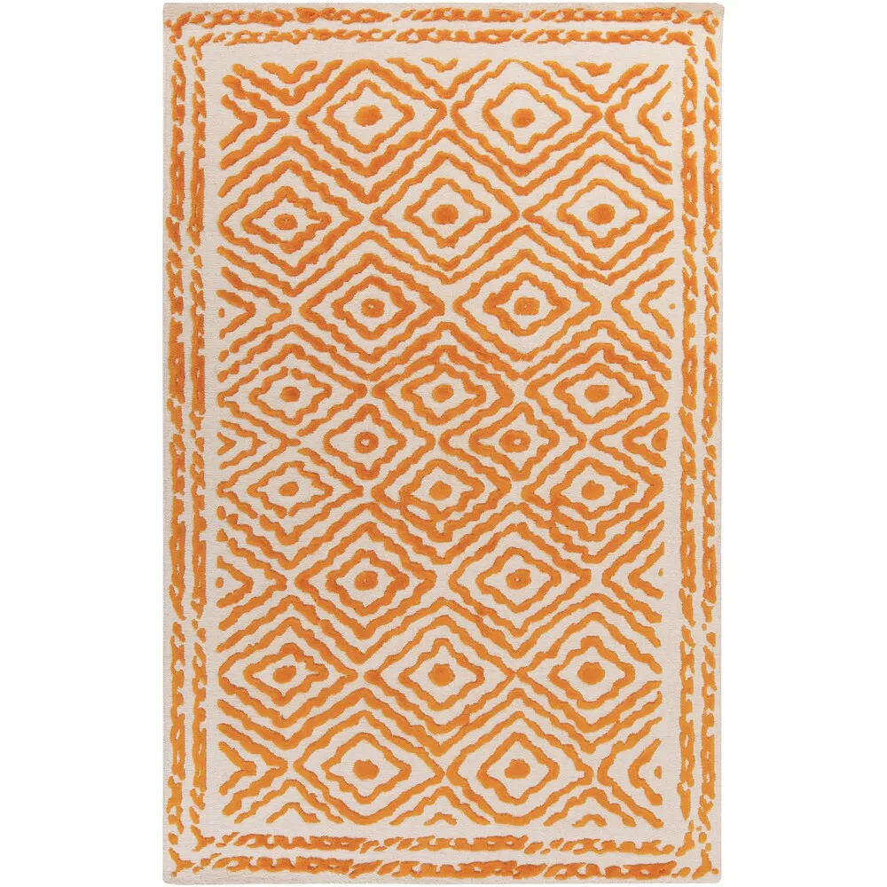 Hand-Knotted Katrine Indoor Wool Area Rug